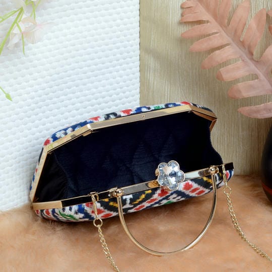 Double Ikat Patola Clutch