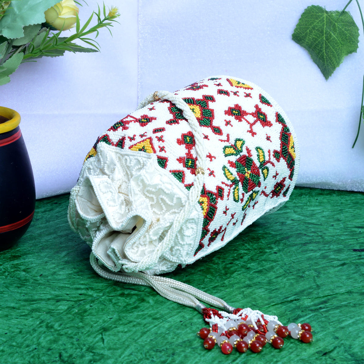 Pearl Beaded Batva