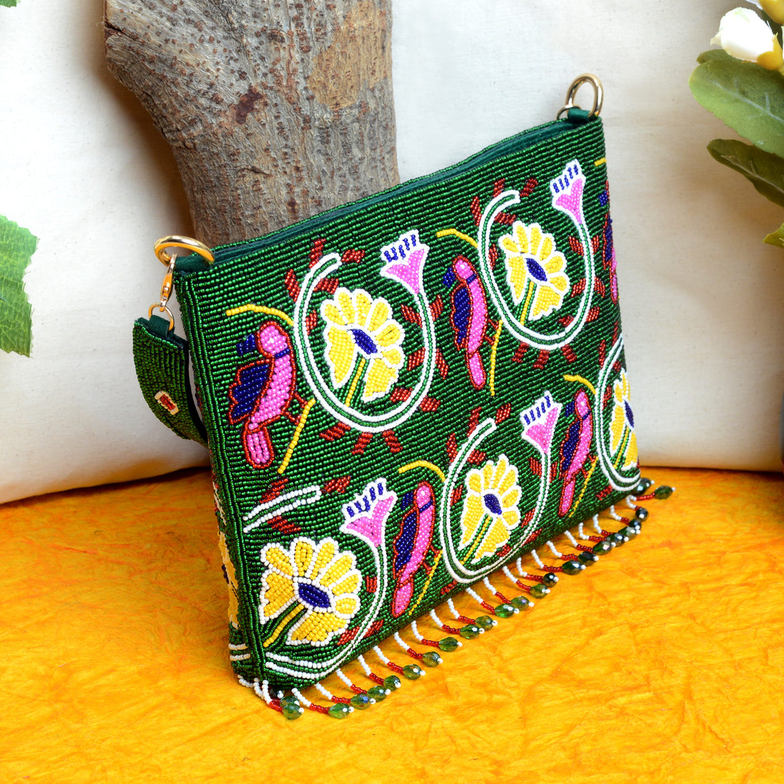 Pearl Beaded Handbag