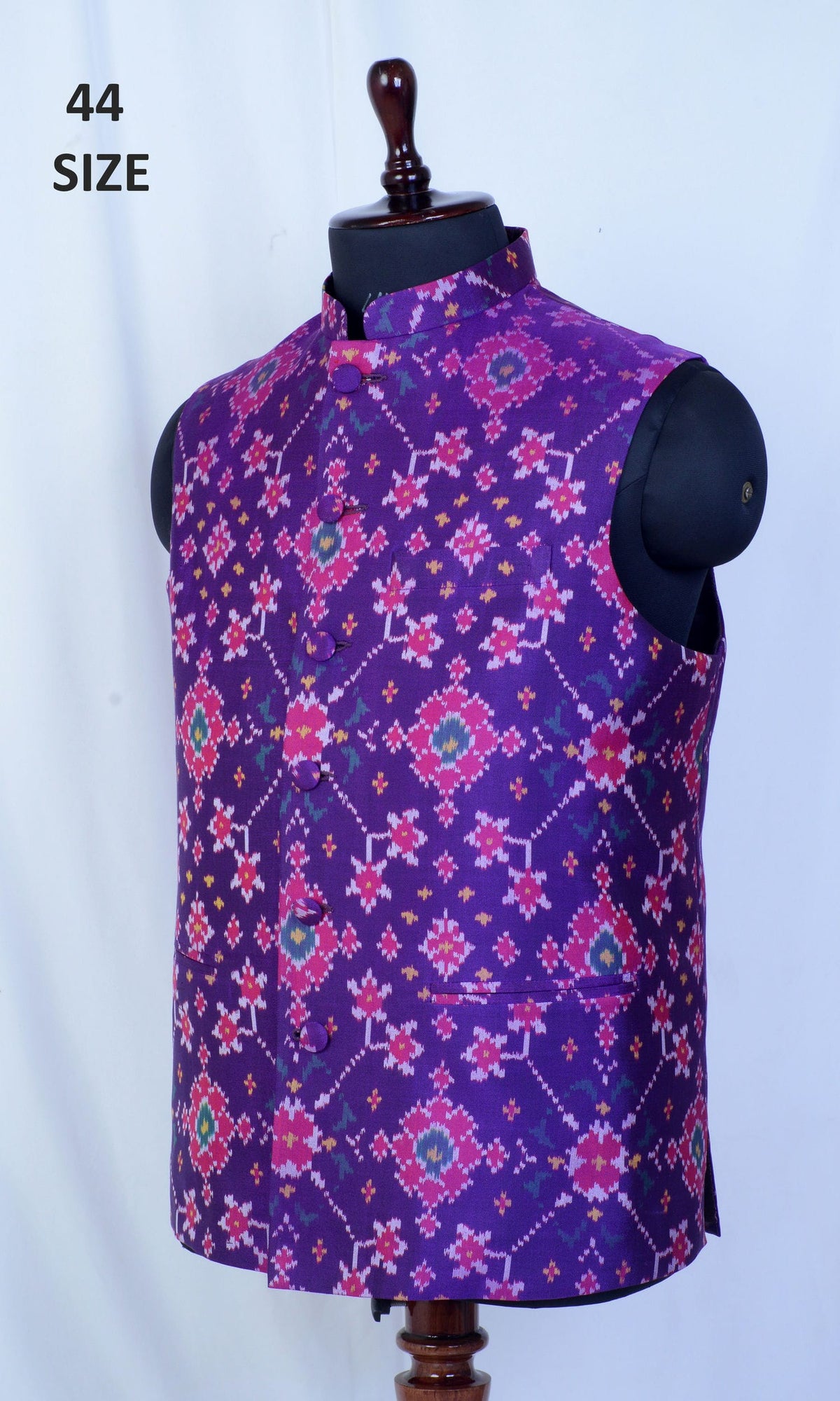 Modi Jacket Single Ikat Patola