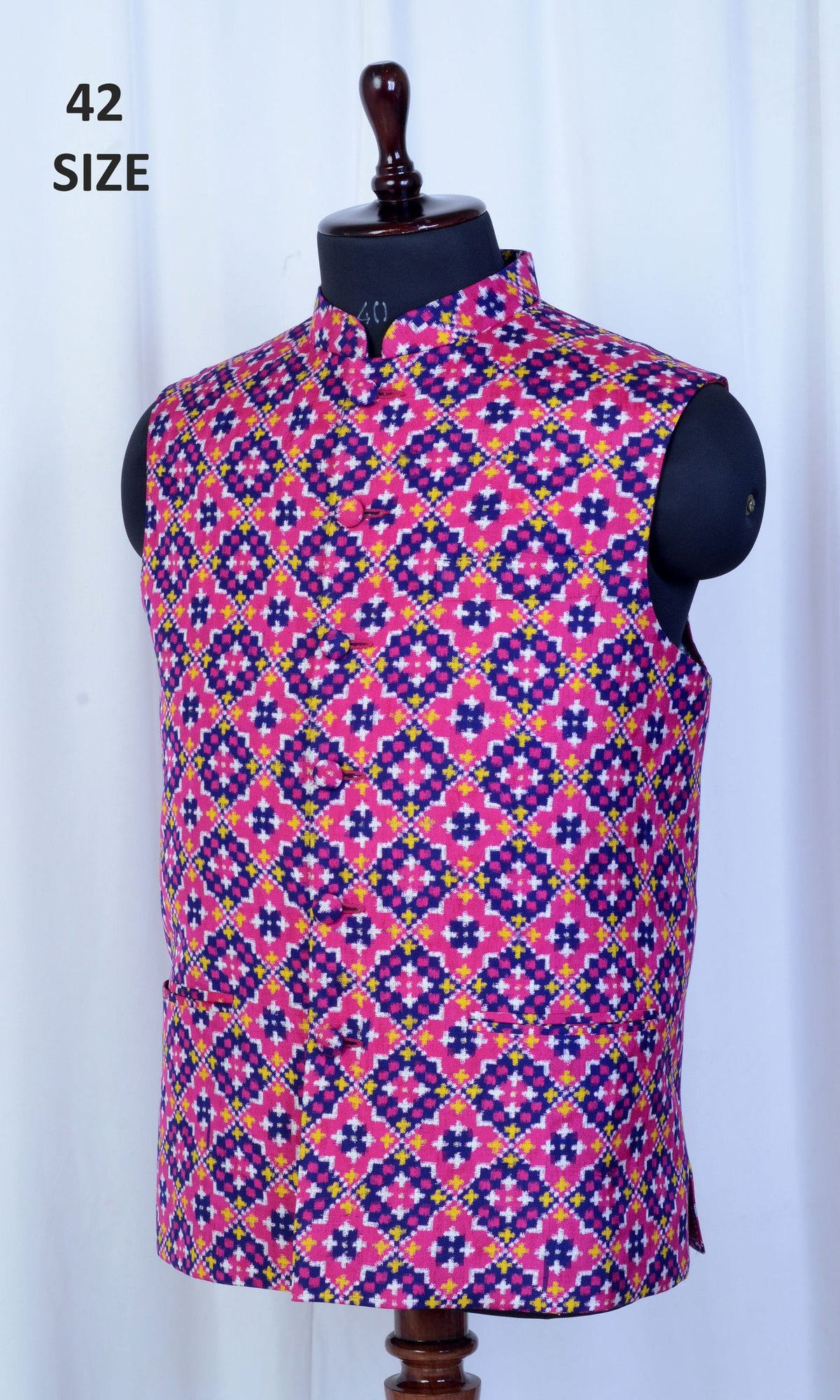 Modi Jacket Double Ikat Patola