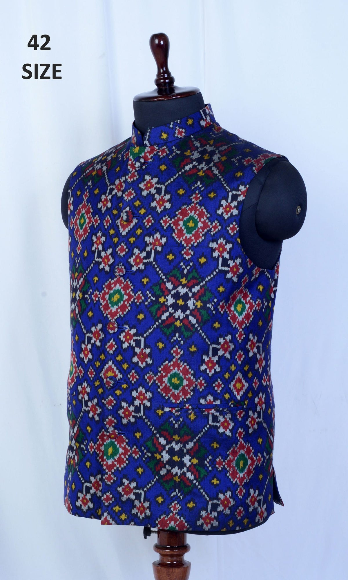 Modi Jacket Single Ikat Patola
