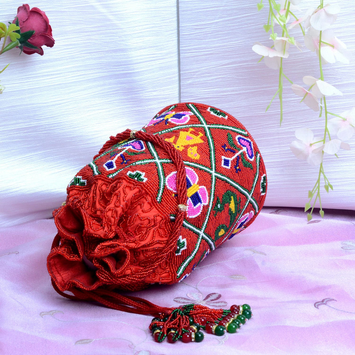 Pearl Beaded Batva