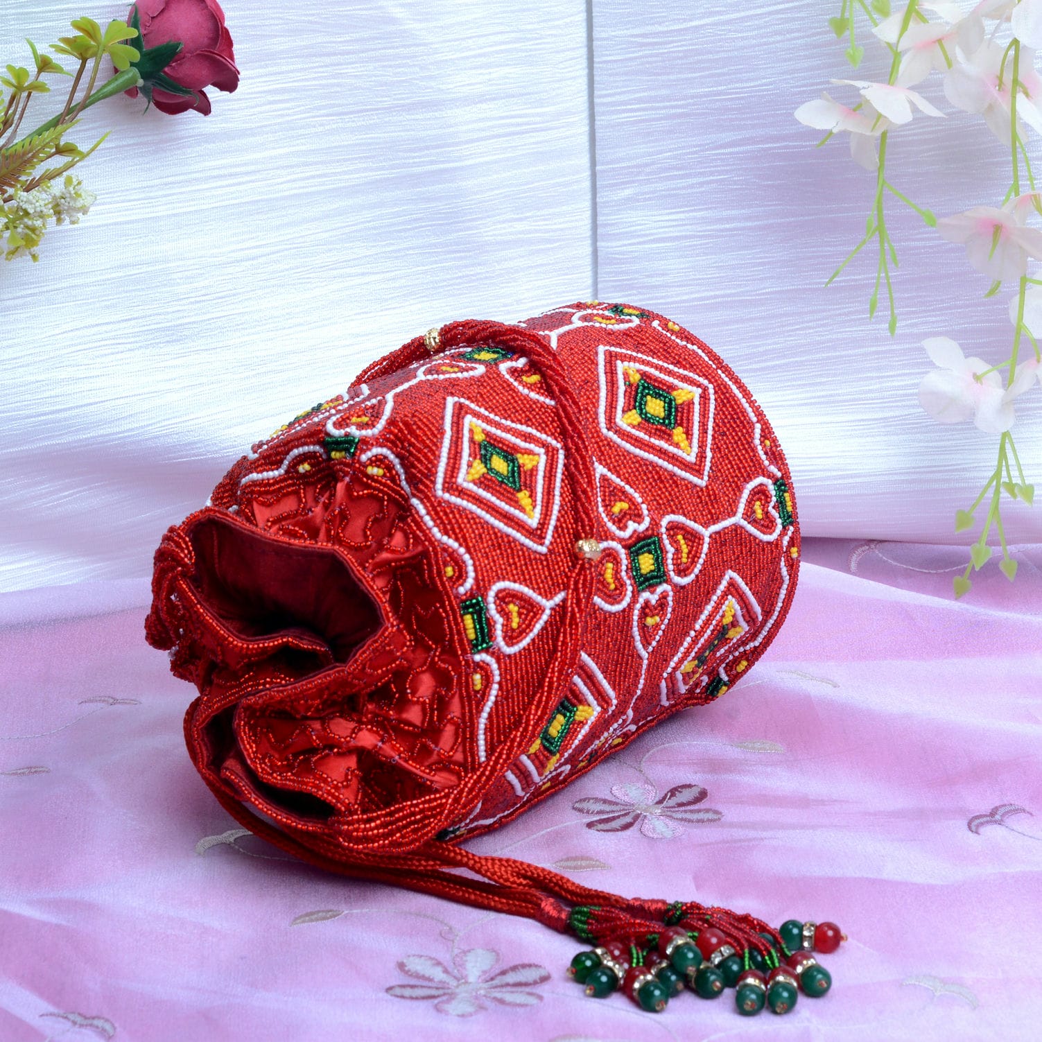 Pearl Beaded Batva