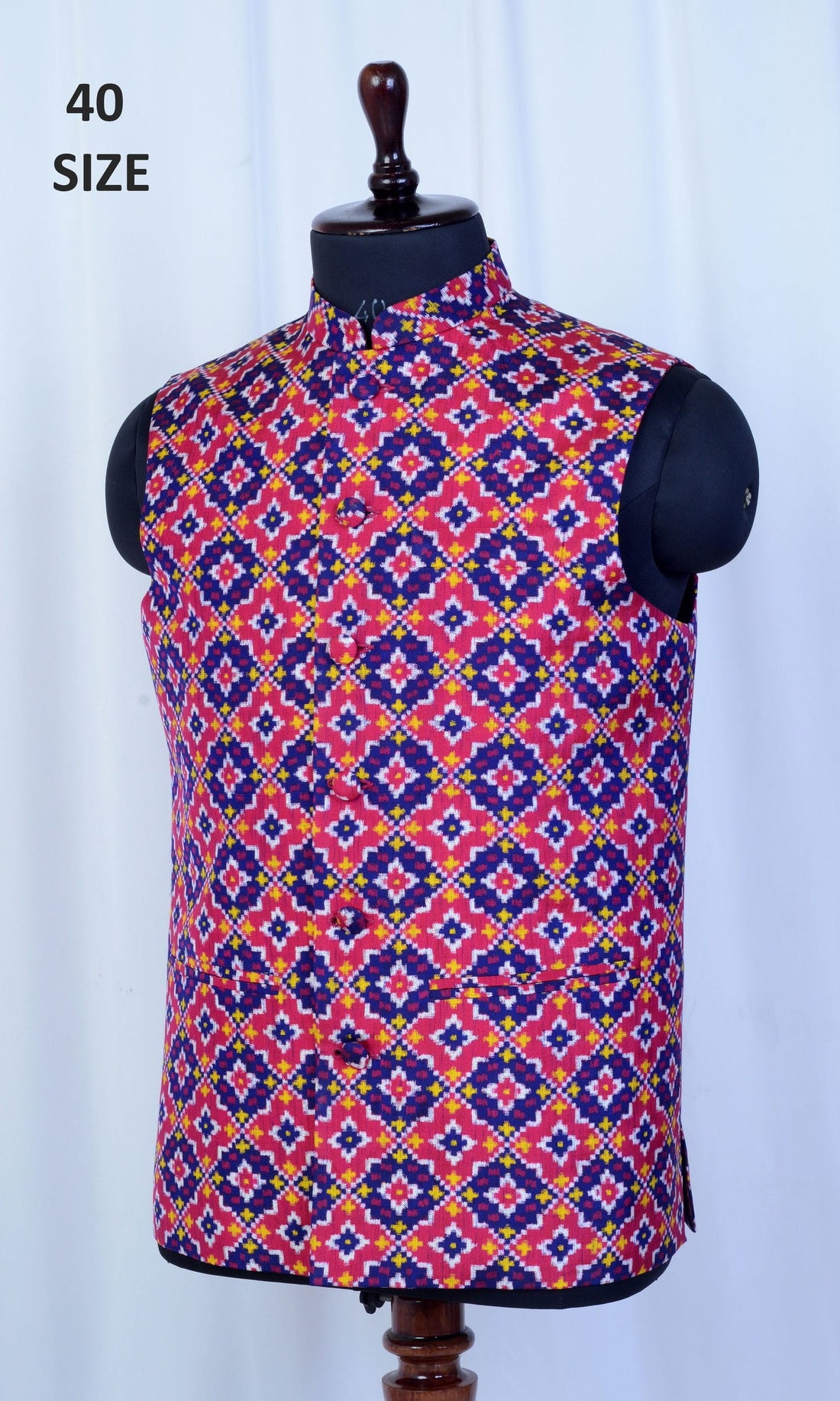 Modi Jacket Double Ikat Patola