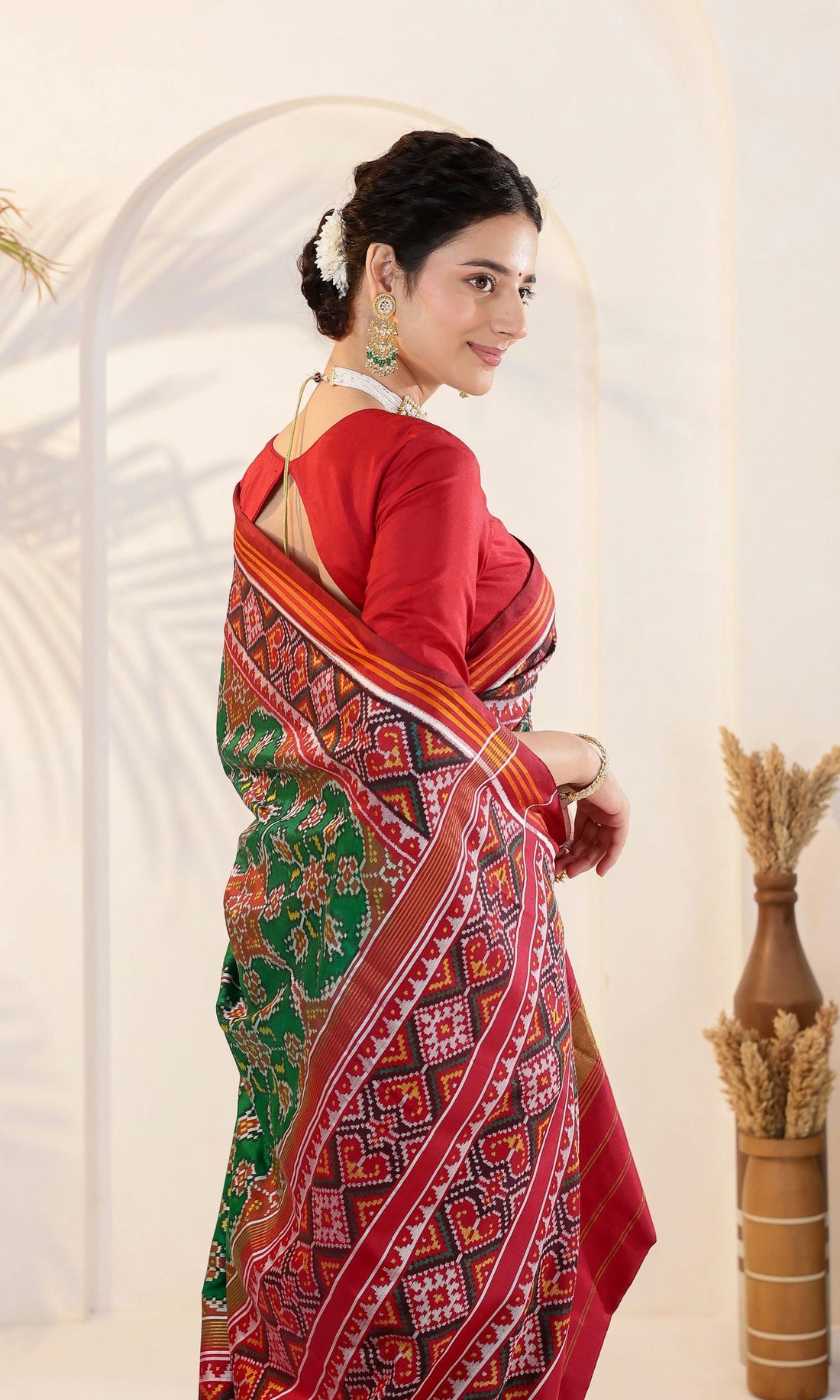 Single Ikat Patola Saree