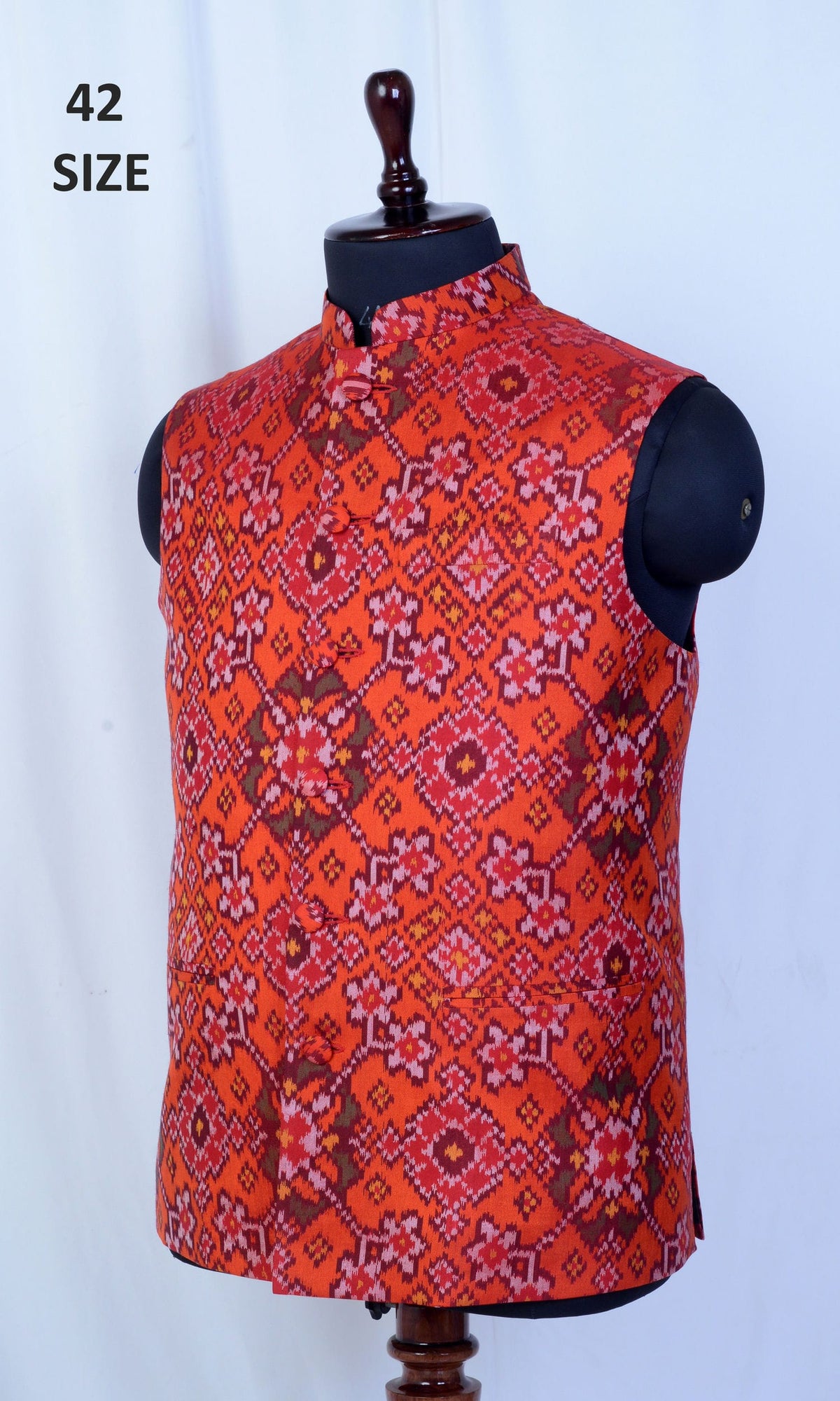 Modi Jacket Single Ikat Patola