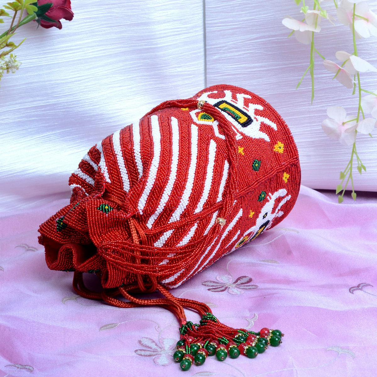 Pearl Beaded Batva
