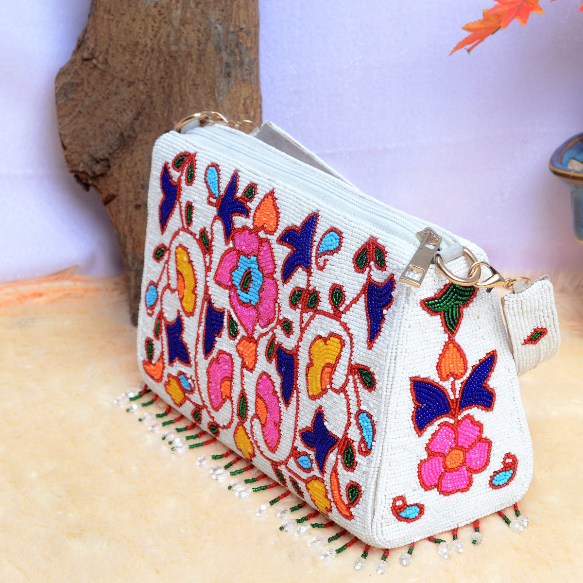 Pearl Beaded Handbag