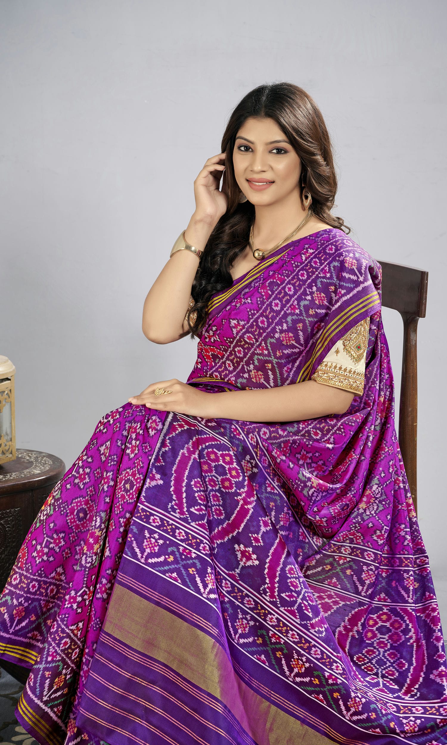 Single Ikat Patola Saree