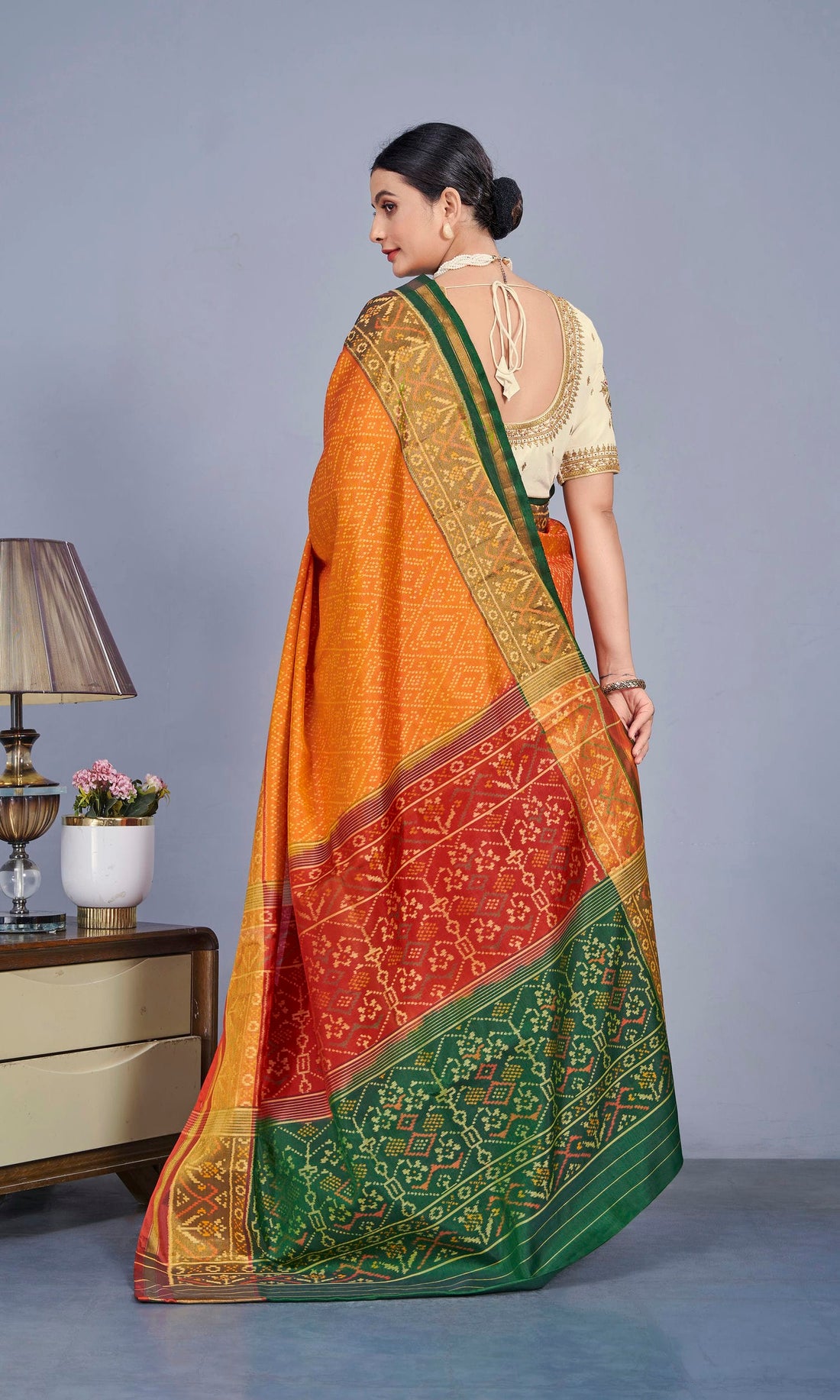 Rajkoti Patola Saree