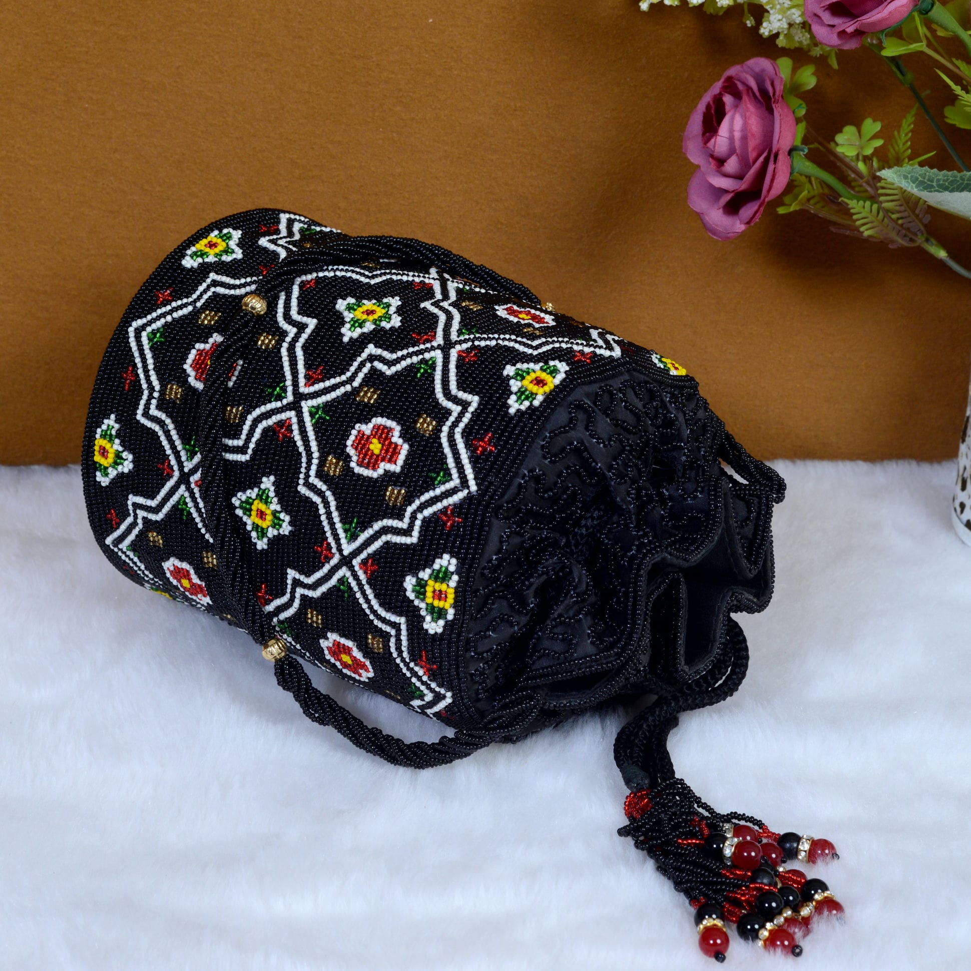 Pearl Beaded Batva