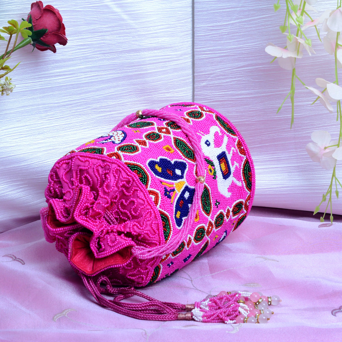Pearl Beaded Batva