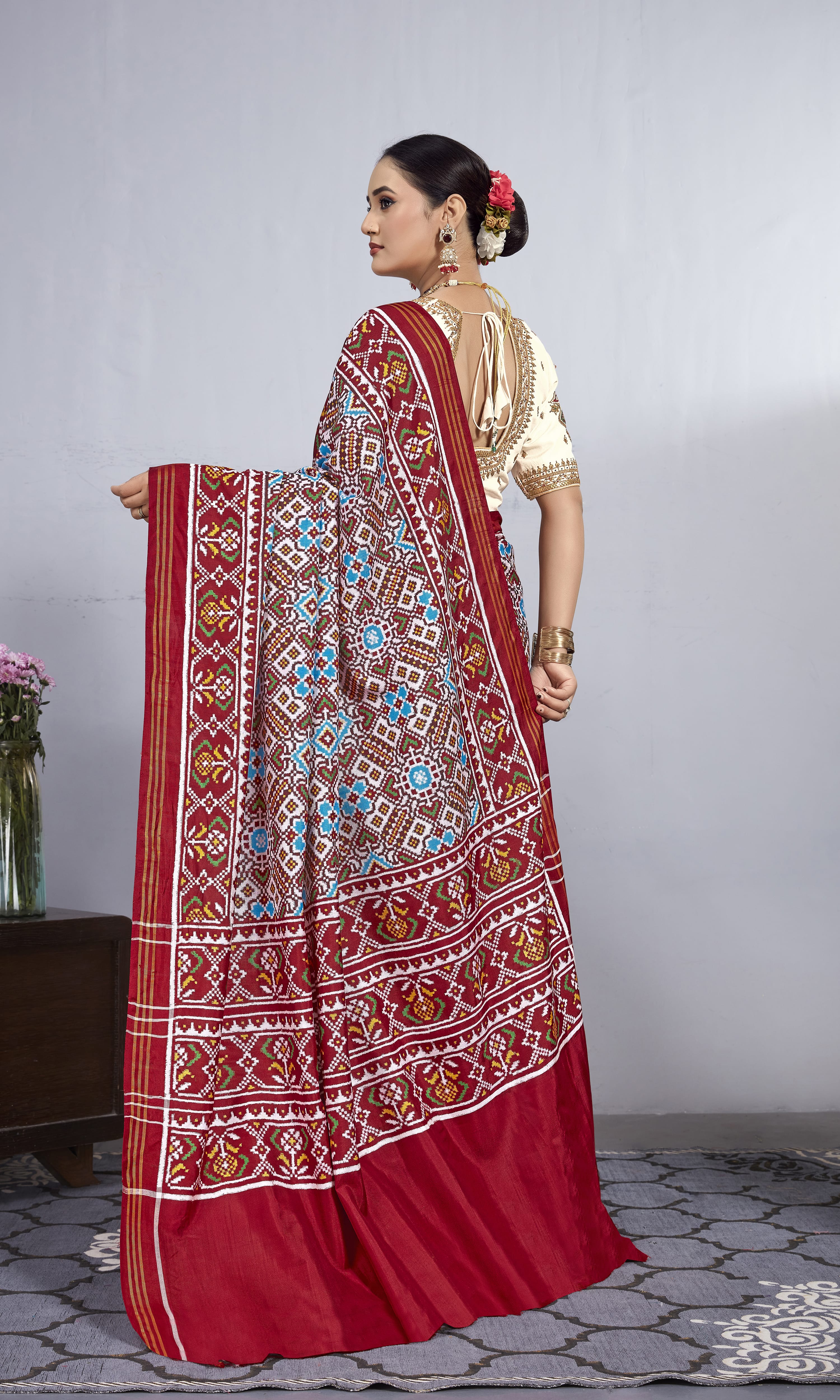 Double Ikat Patola Saree