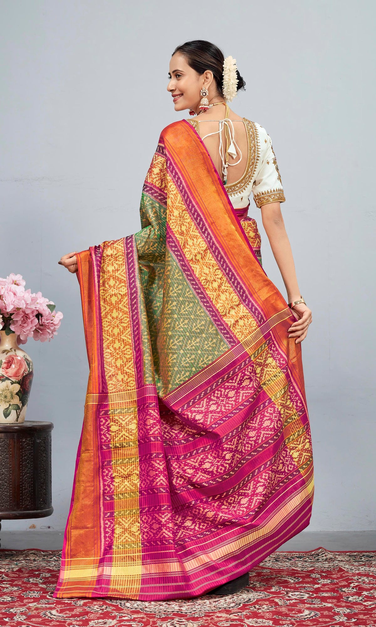 Rajkoti Patola Saree