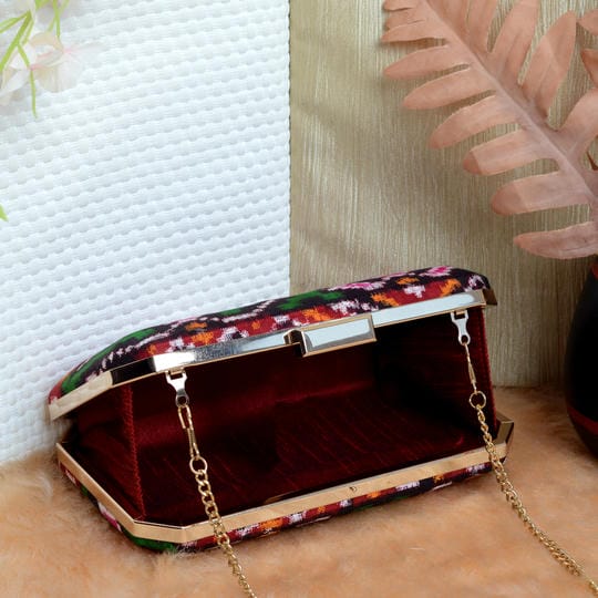 Double Ikat Patola Clutch