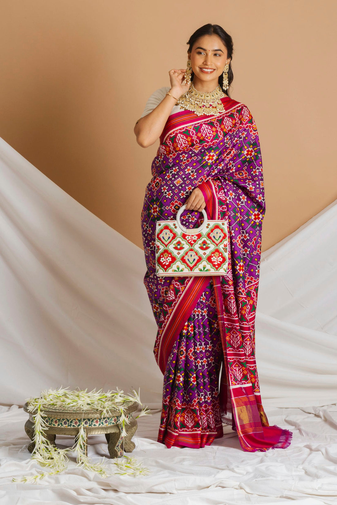 Double Ikat Patola Saree