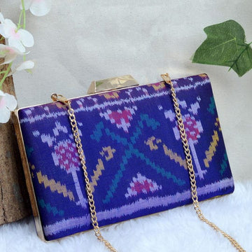 Single Ikat Patola Clutch