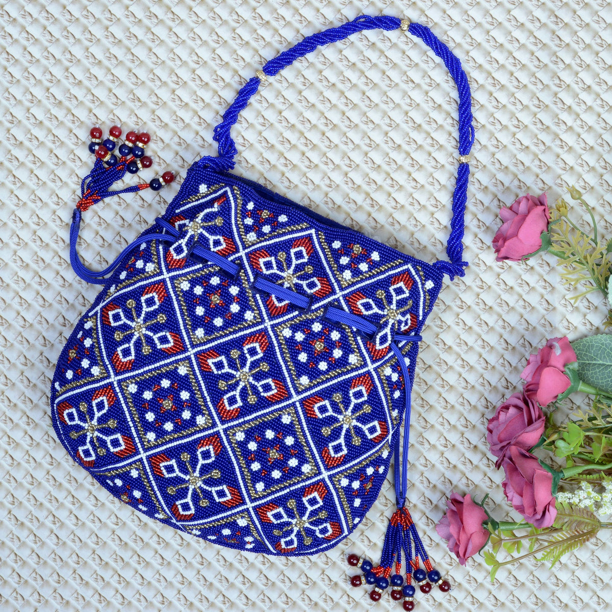 Pearl Beaded Batva