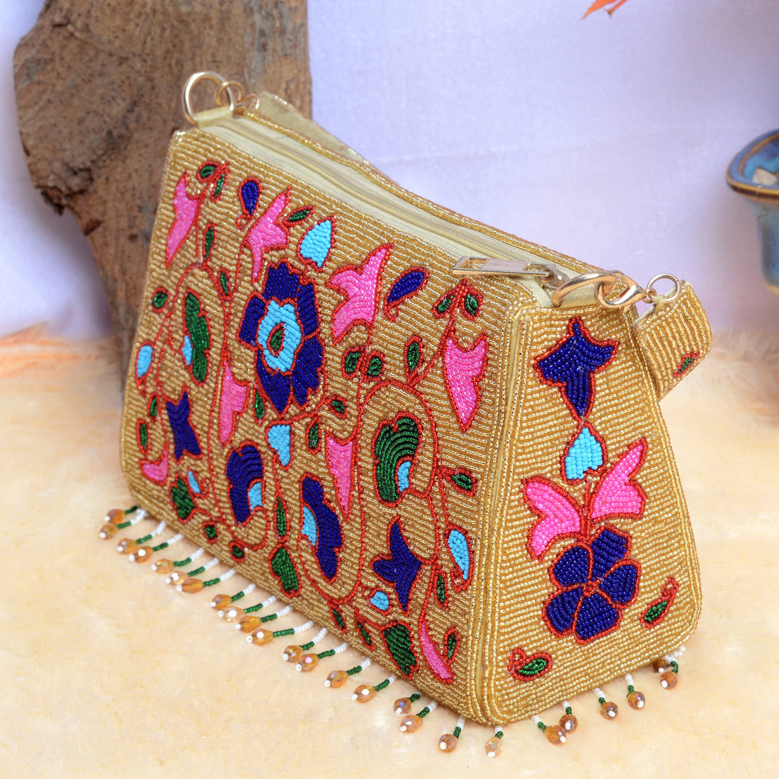 Pearl Beaded Handbag