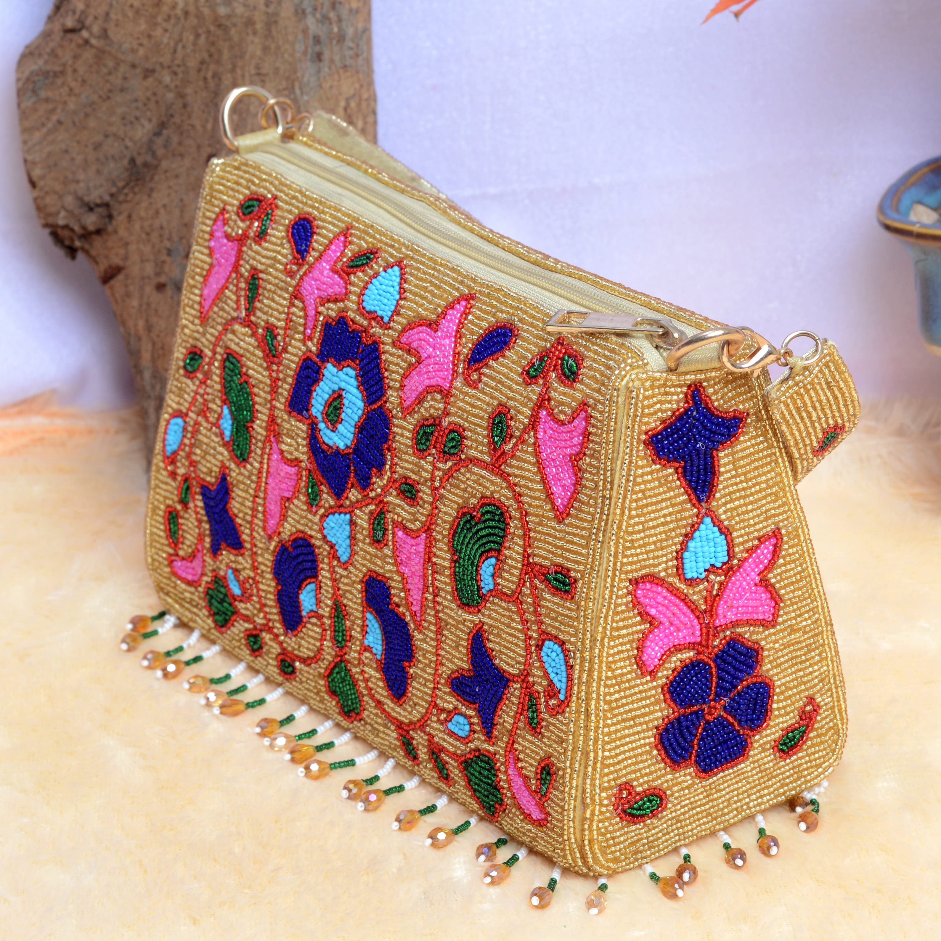 Pearl Beaded Handbag