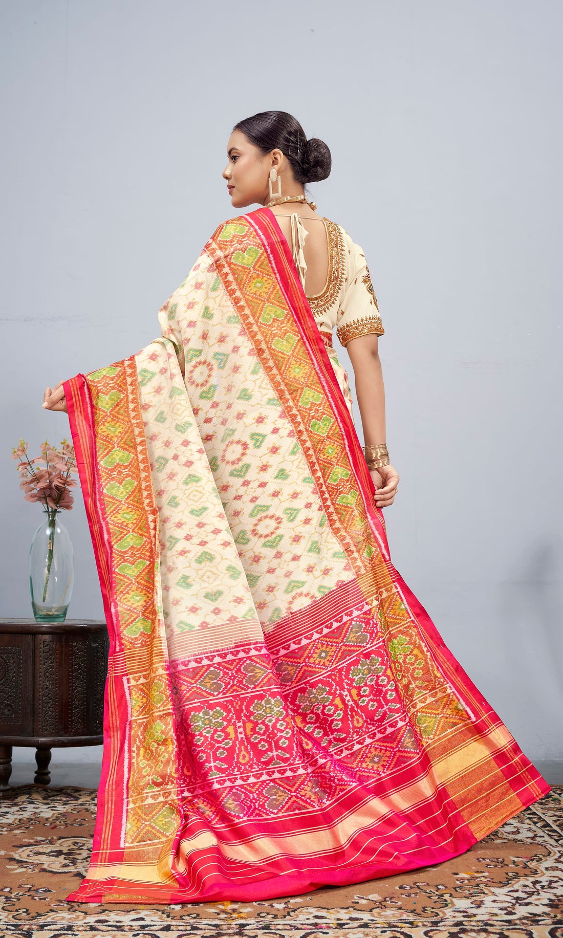 Rajkoti Patola Saree