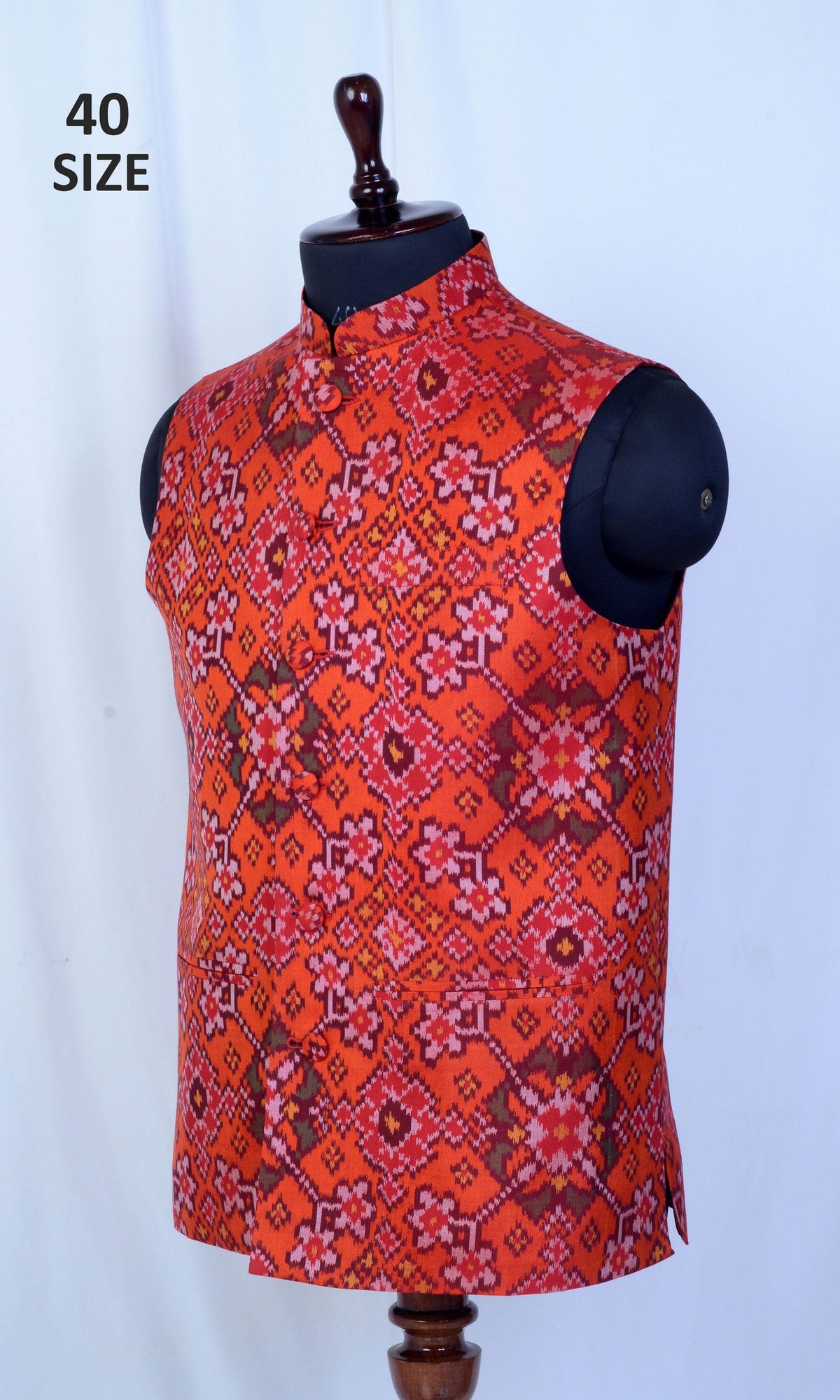 Modi Jacket Single Ikat Patola