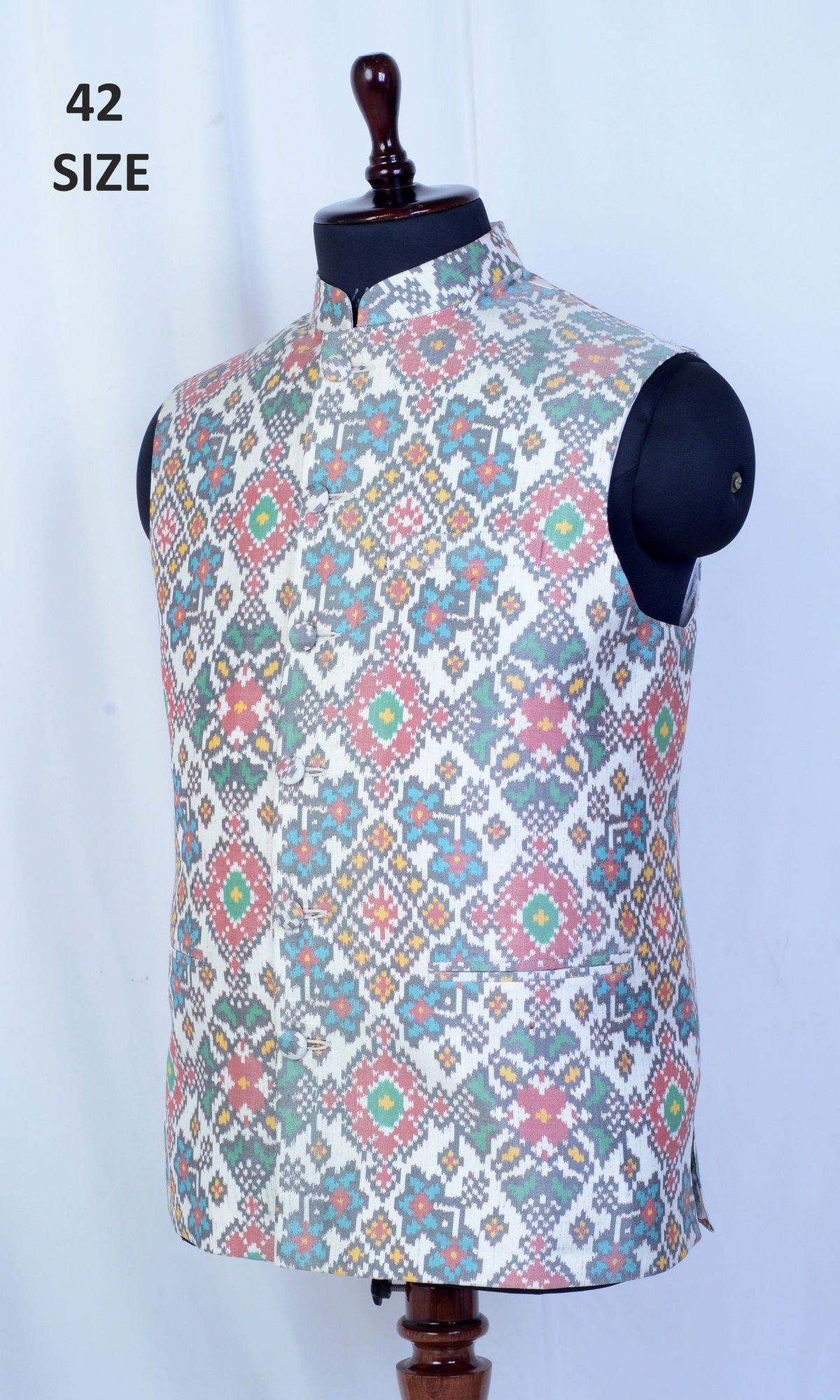 Modi Jacket Single Ikat Patola