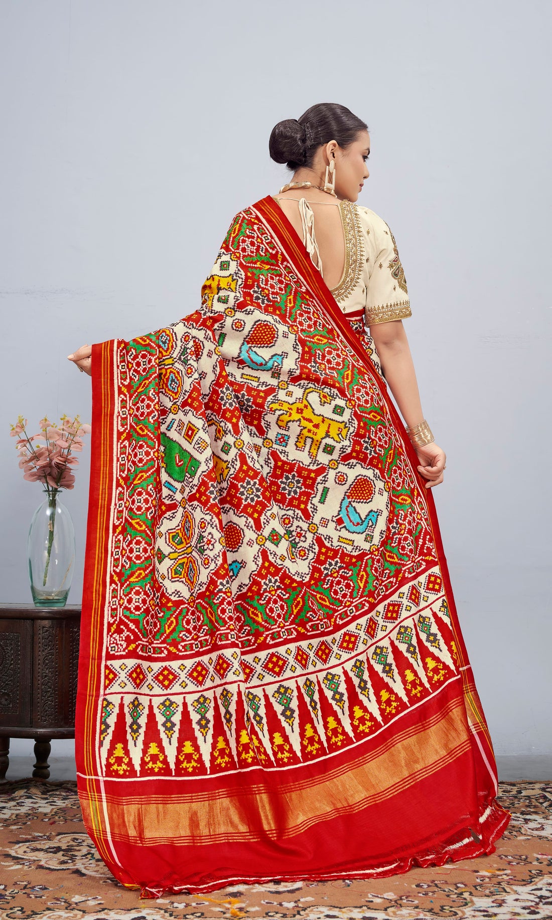 Double Ikat Patola Saree