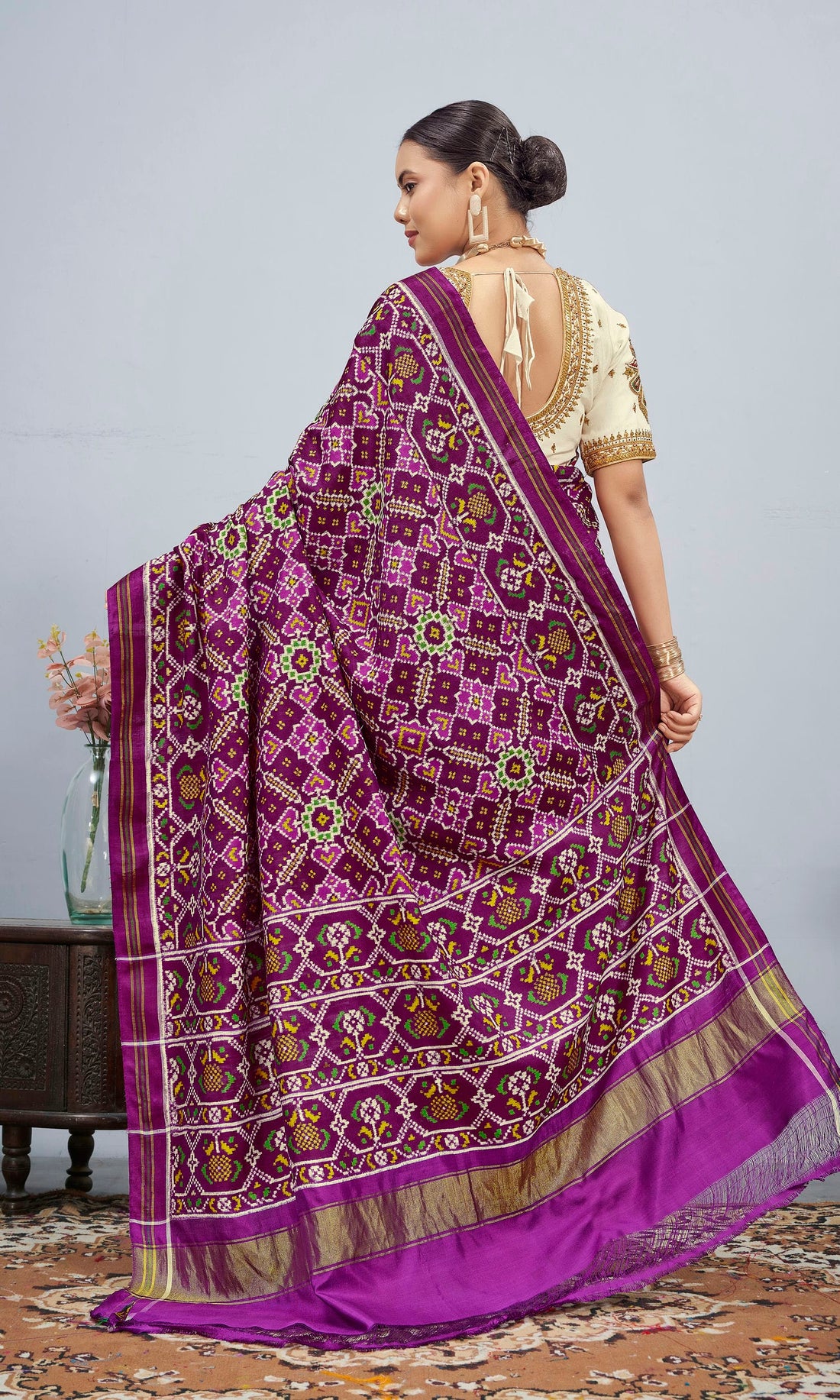 Double Ikat Patola Saree
