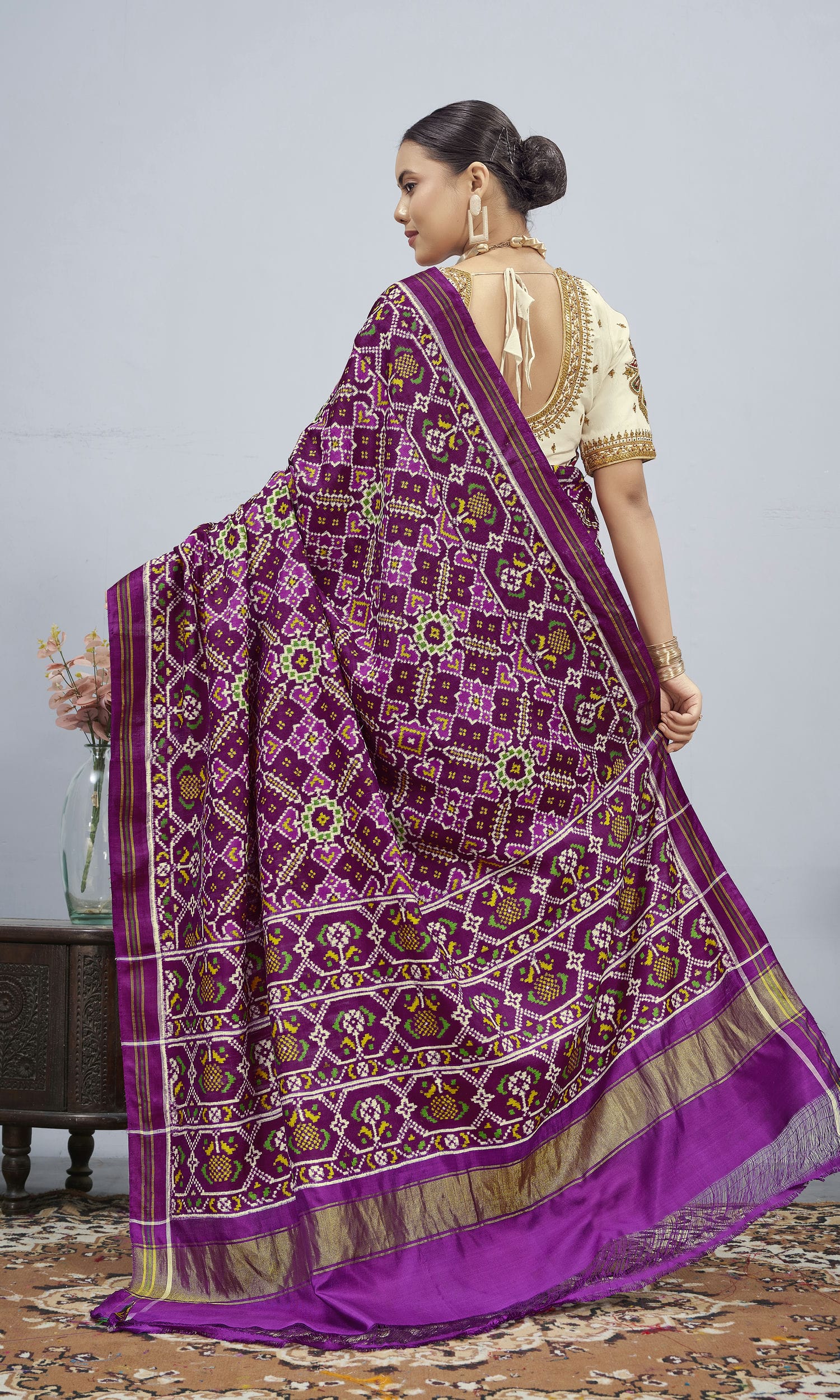 Double Ikat Patola Saree