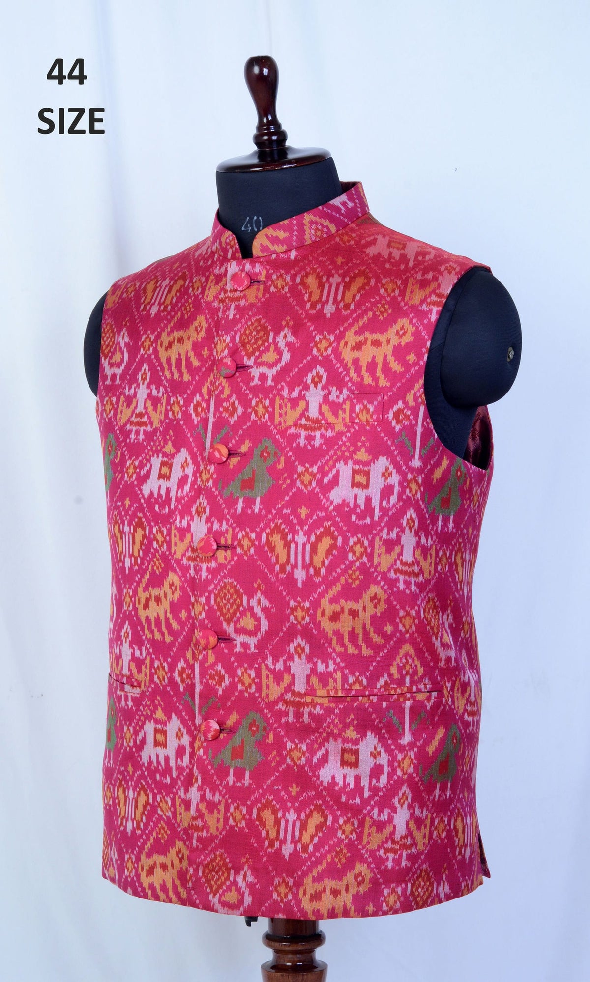 Modi Jacket Single Ikat Patola