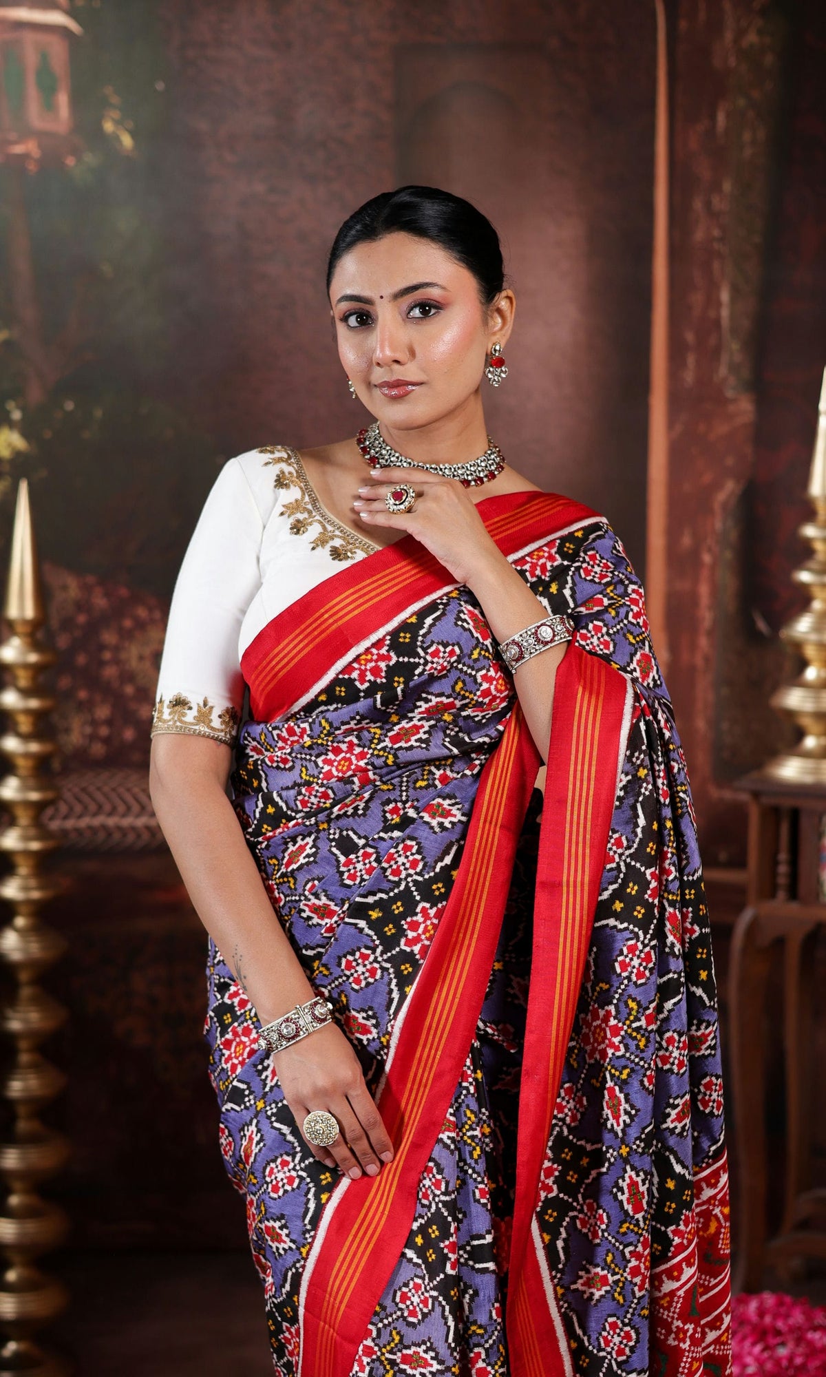 Double Ikat Patola Saree