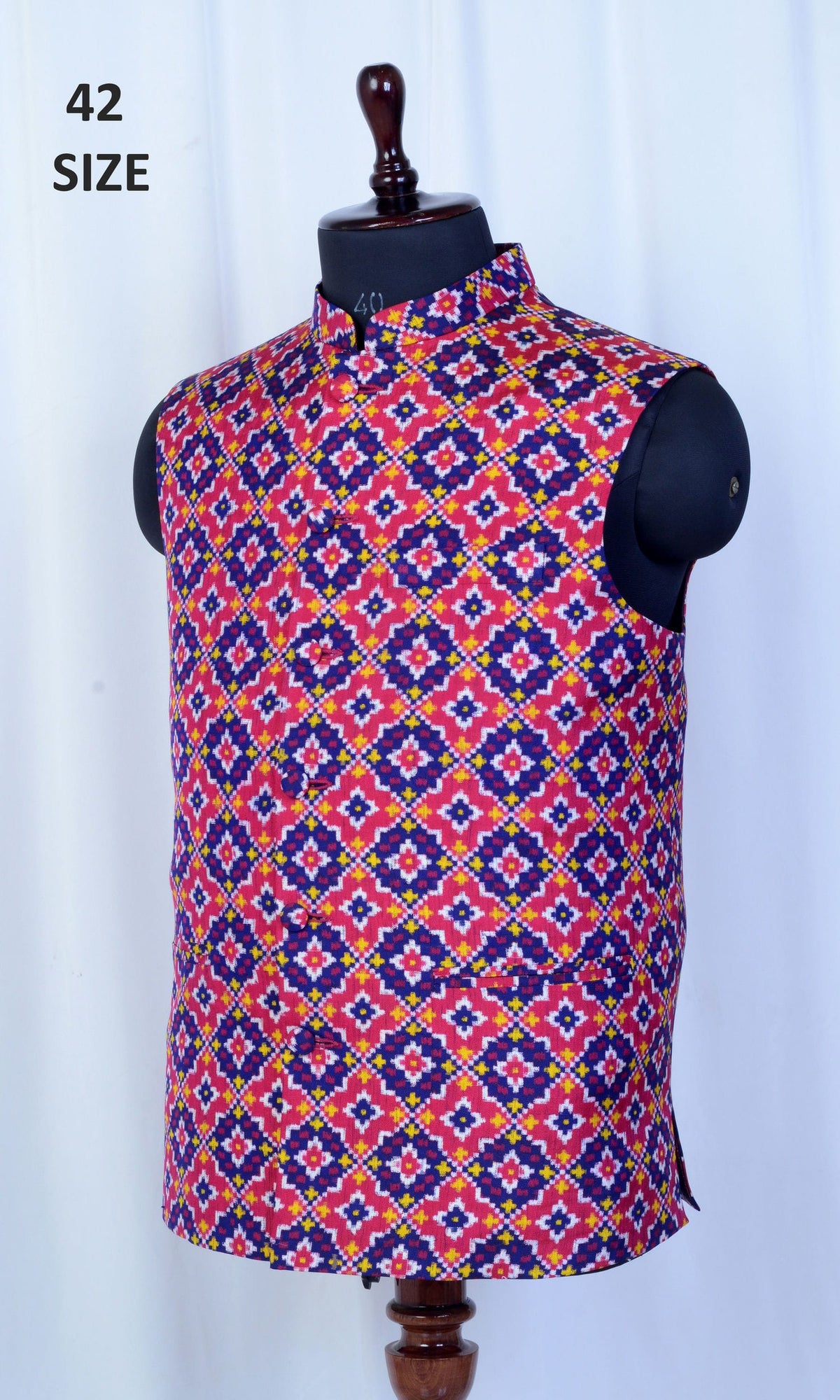 Modi Jacket Double Ikat Patola