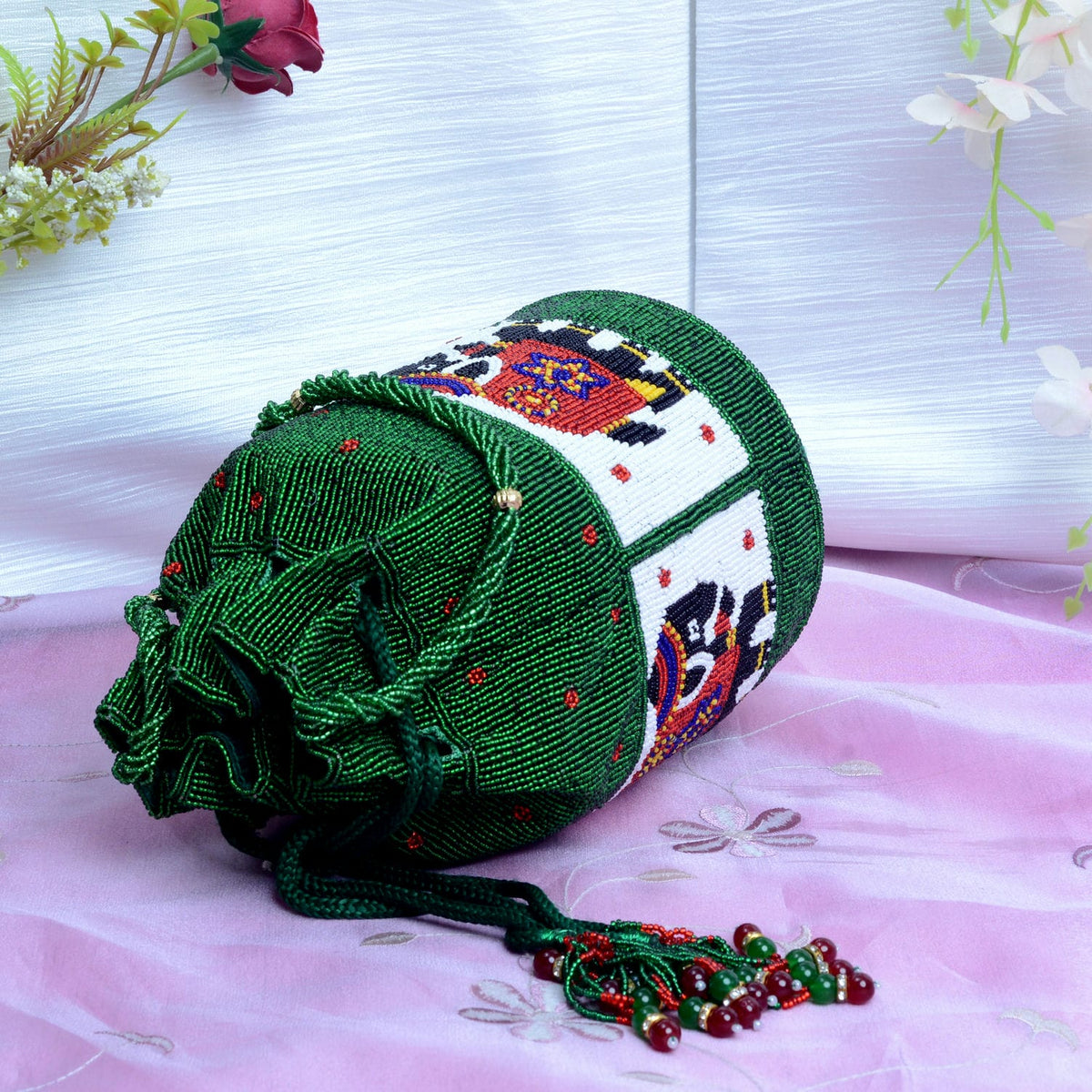 Pearl Beaded Batva