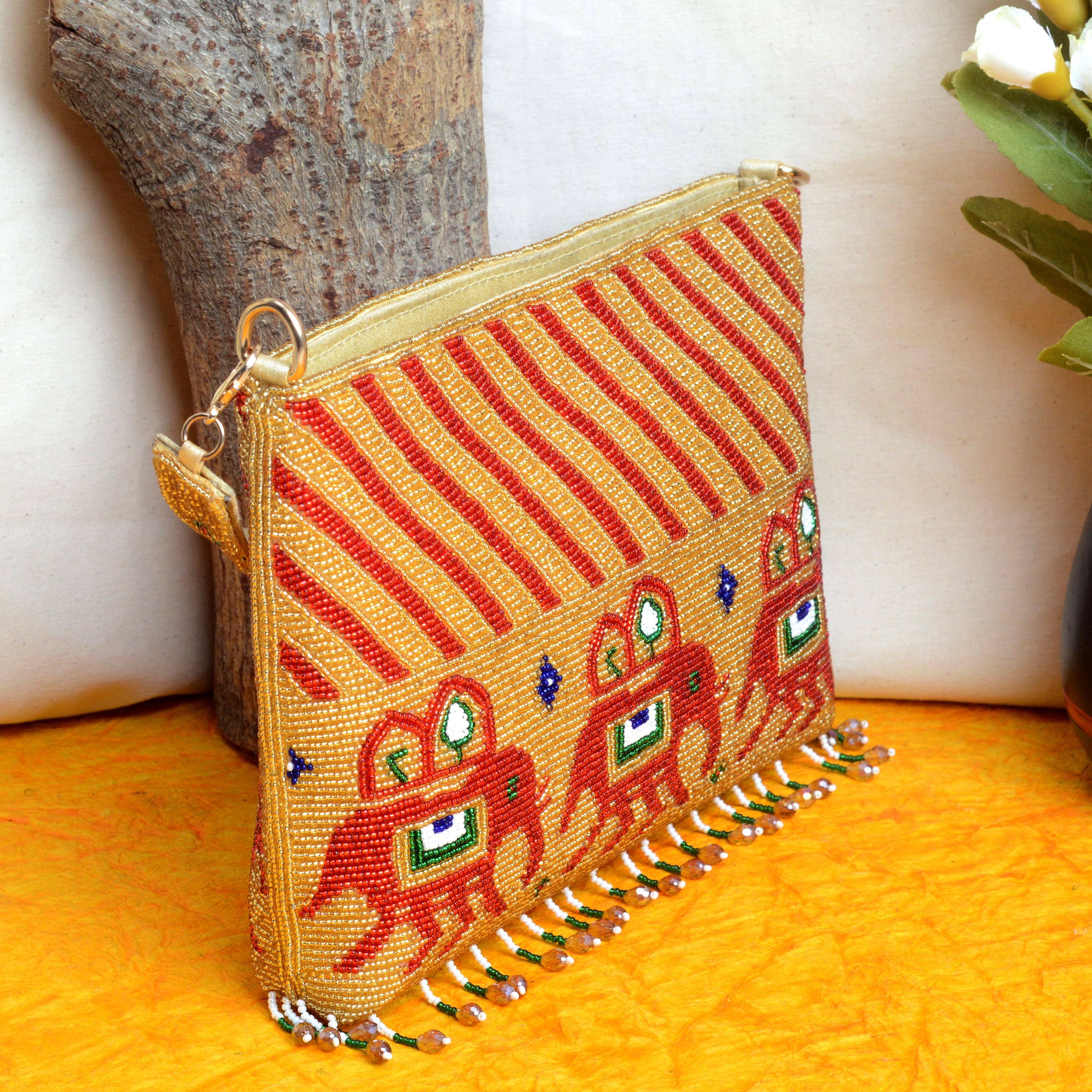 Pearl Beaded Handbag