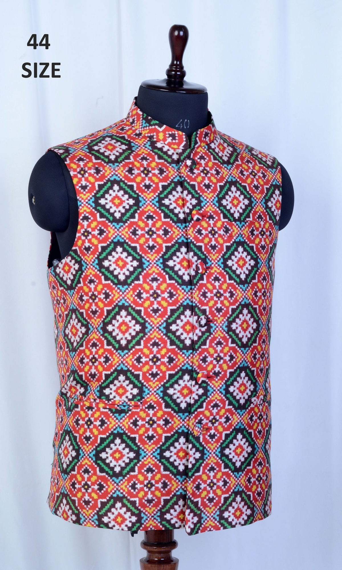 Modi Jacket Double Ikat Patola