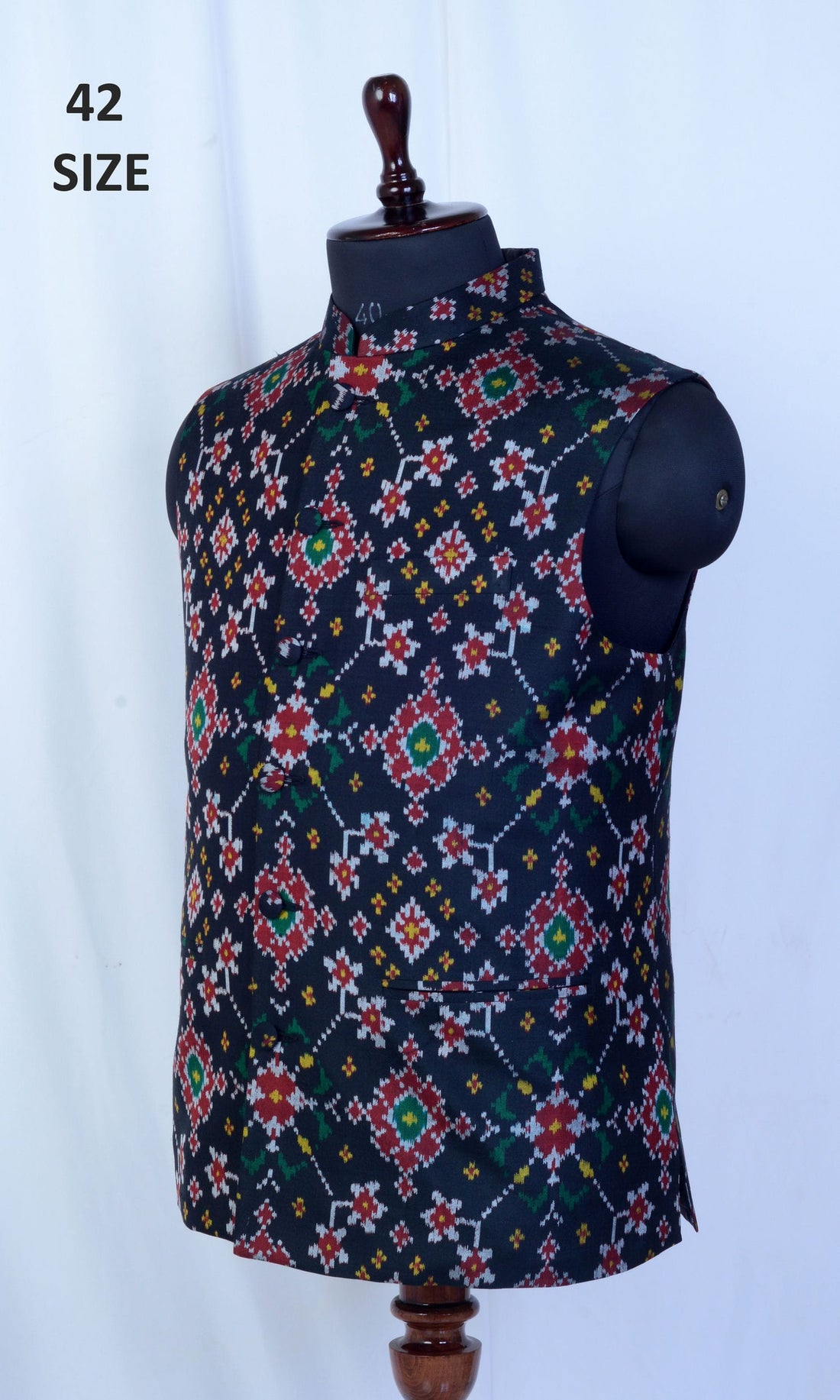Modi Jacket Single Ikat Patola