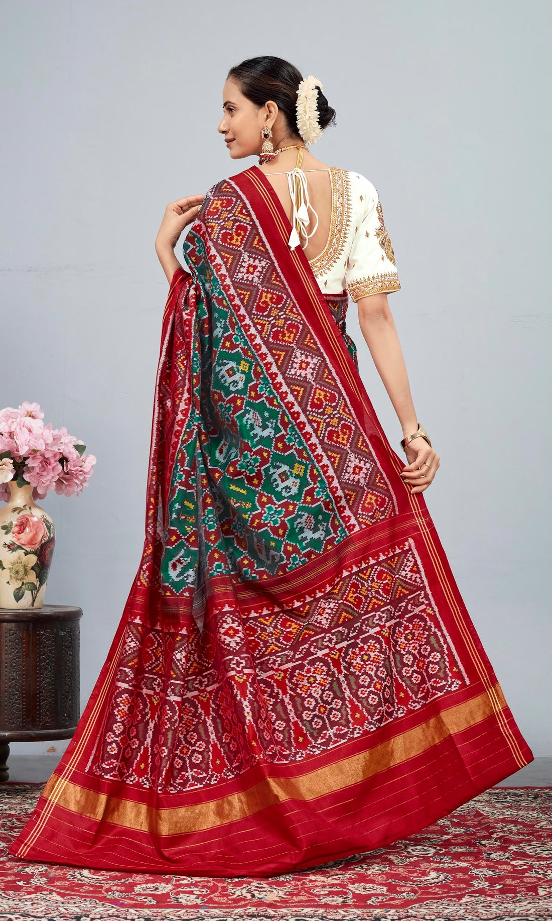 Single Ikat Patola Saree