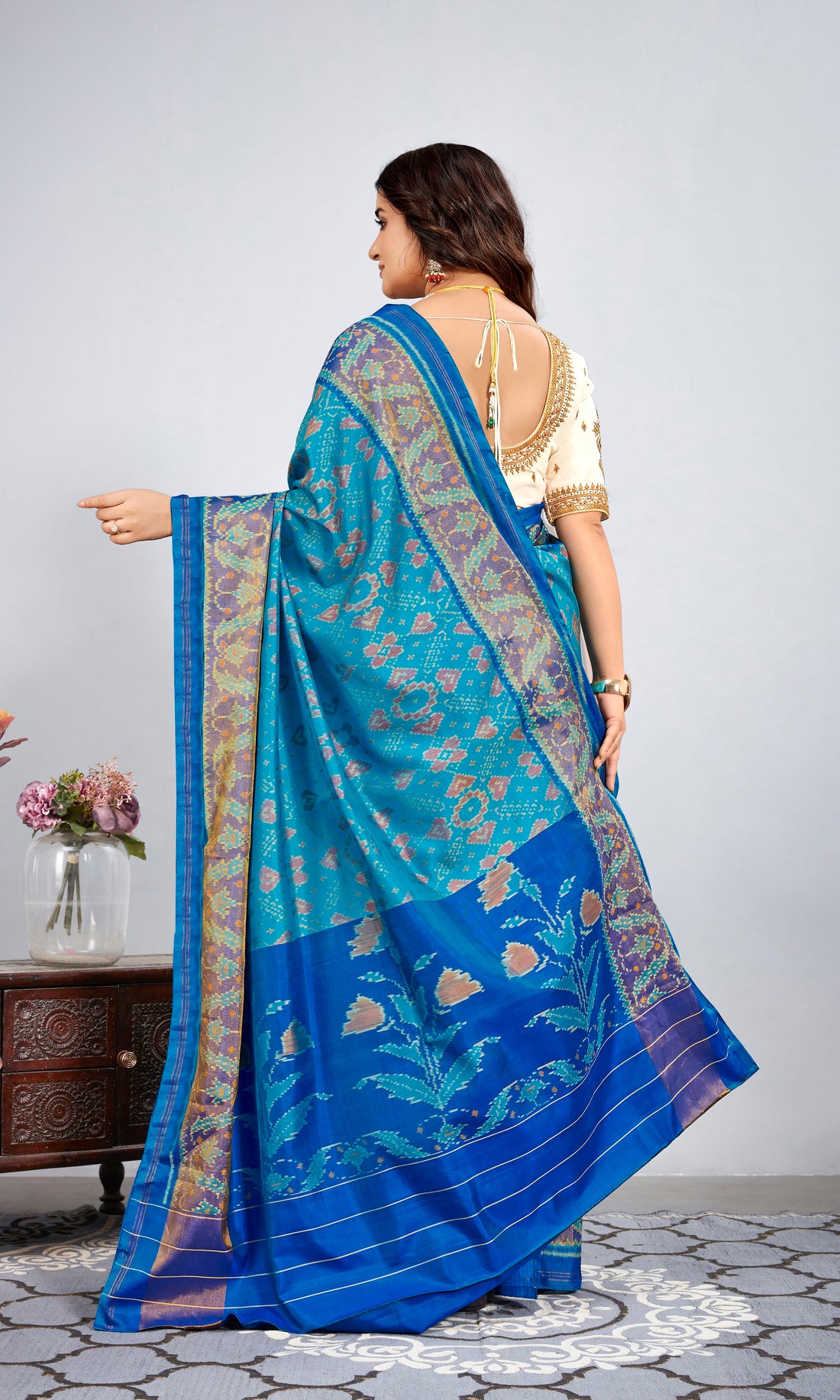 Rajkoti Patola Saree