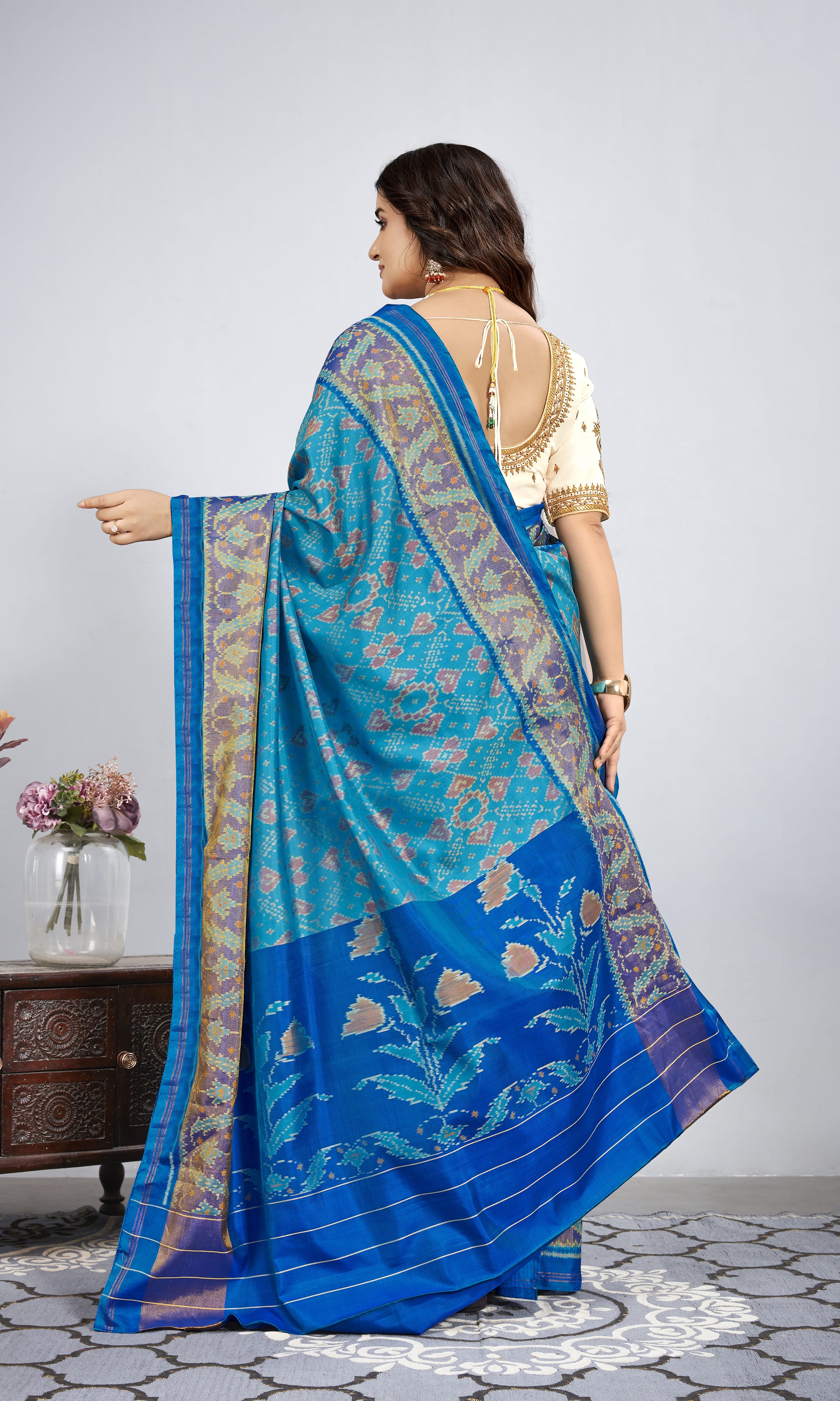 Rajkoti Patola Saree