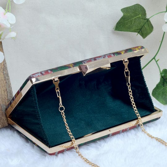 Single Ikat Patola Clutch