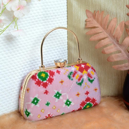 Double Ikat Patola Clutch