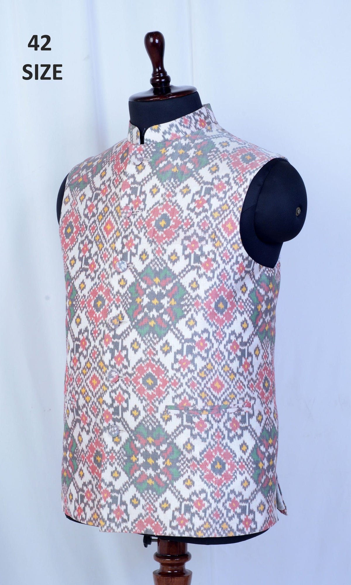 Modi Jacket Single Ikat Patola