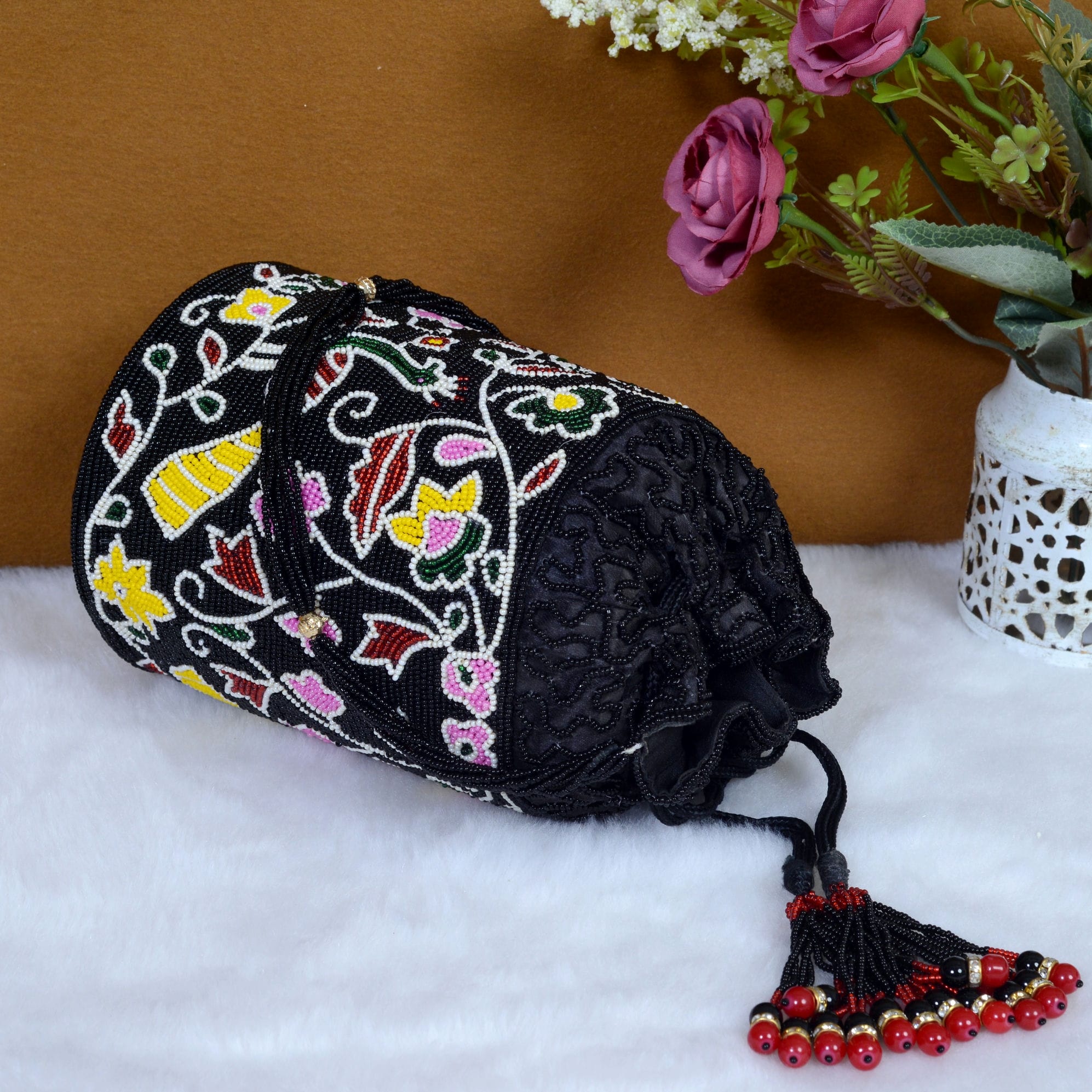 Pearl Beaded Batva