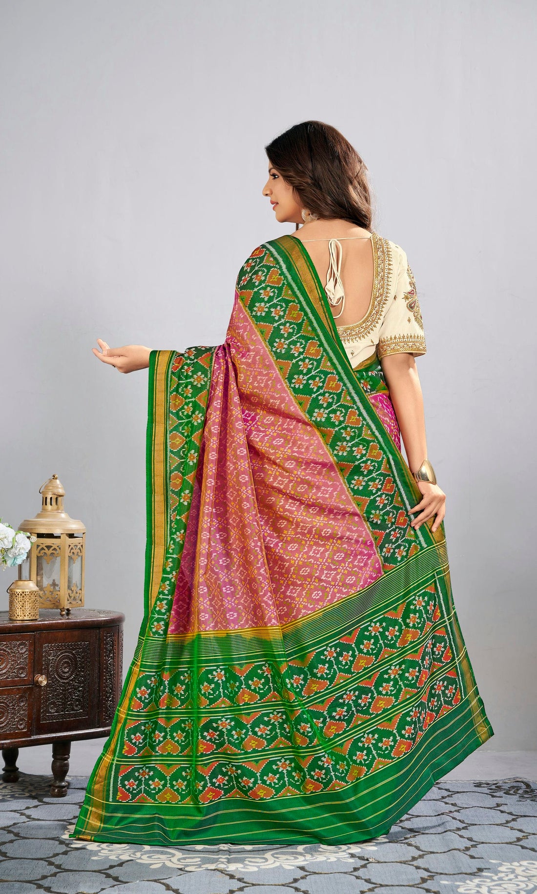 Rajkoti Patola Saree