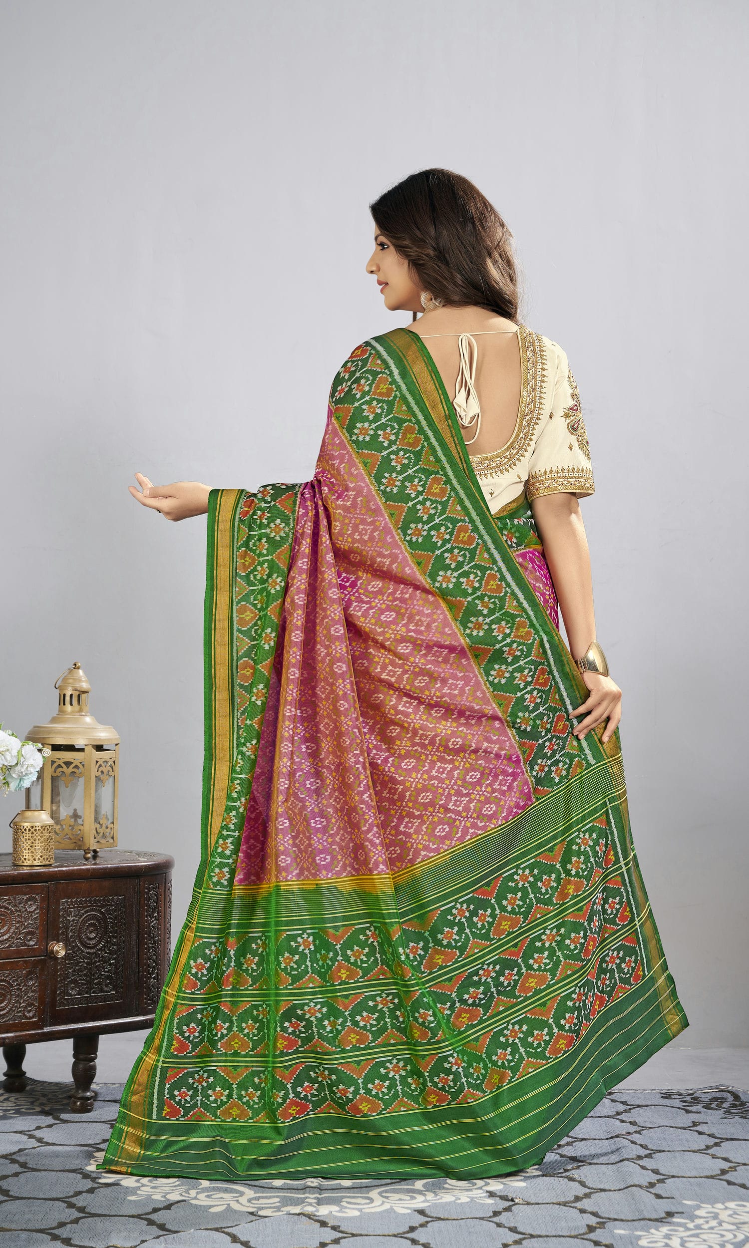 Rajkoti Patola Saree