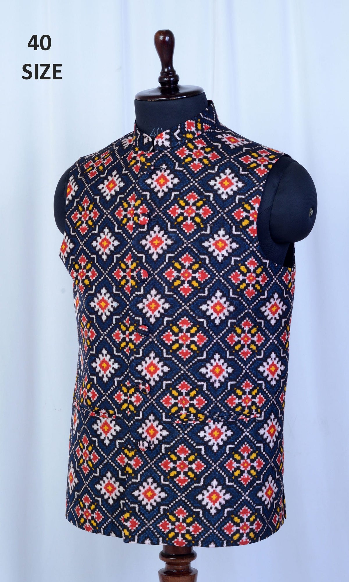Modi Jacket Double Ikat Patola