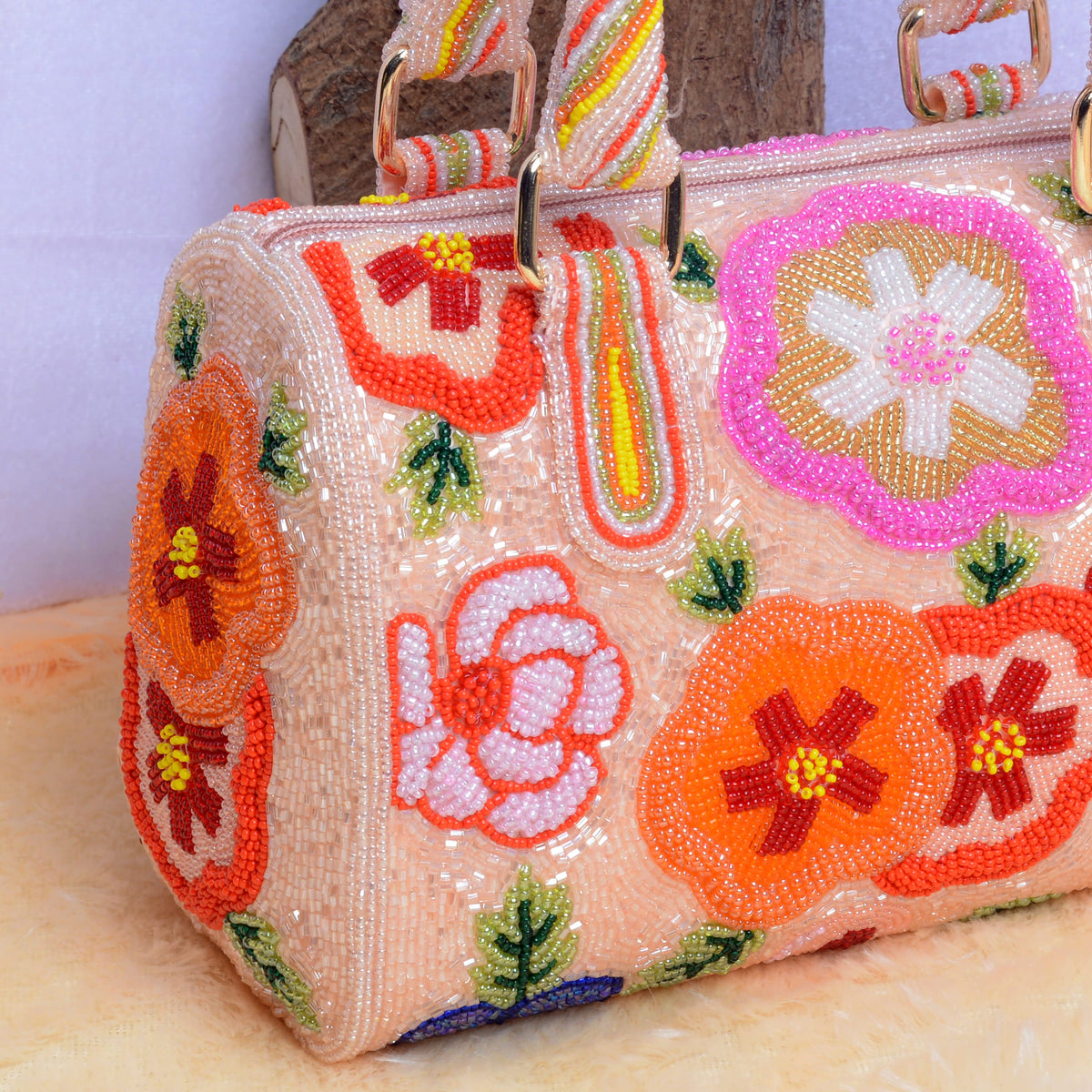 Pearl Beaded Handbag