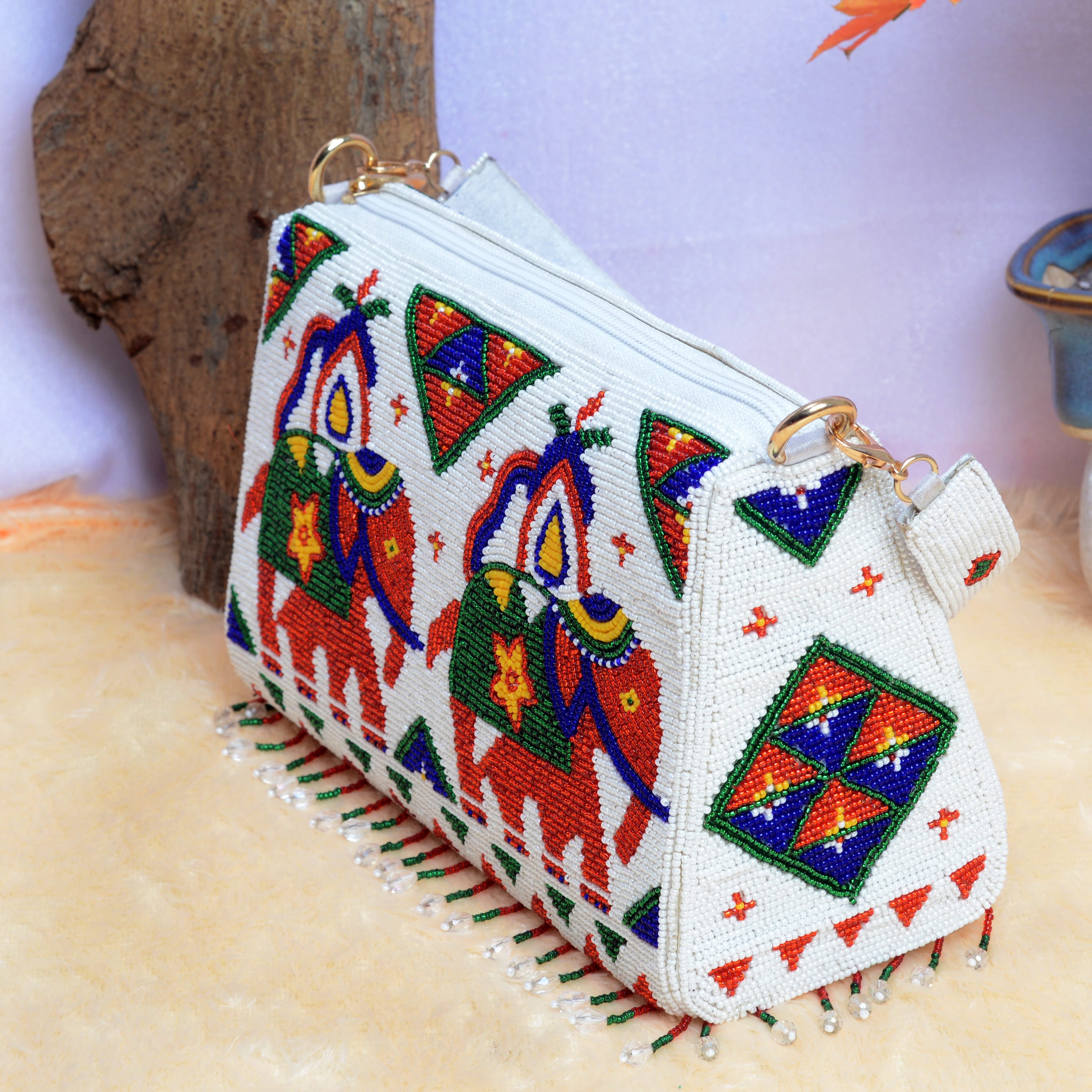 Pearl Beaded Handbag